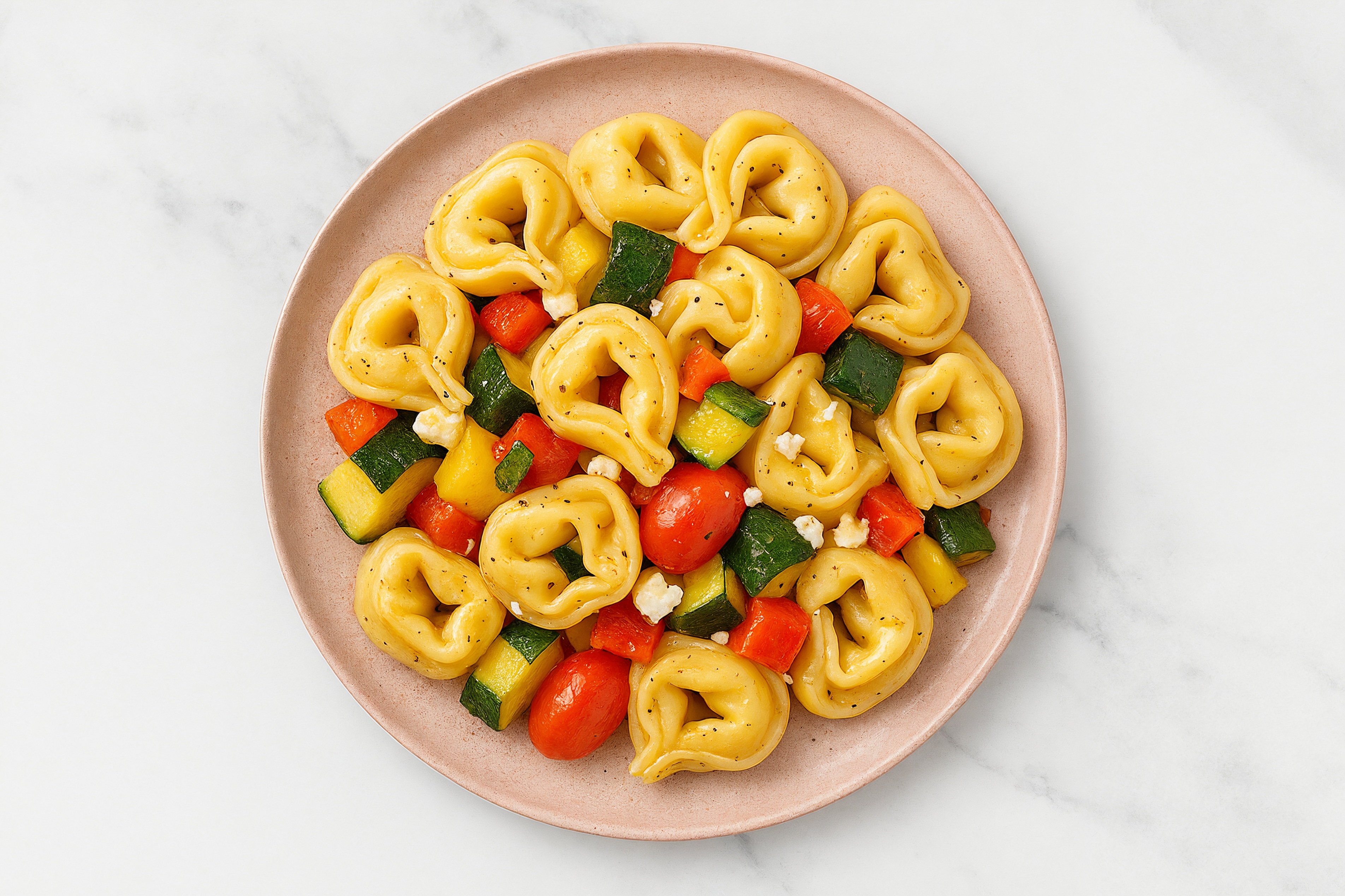 Summer Veggie + Goat Cheese Tortelloni