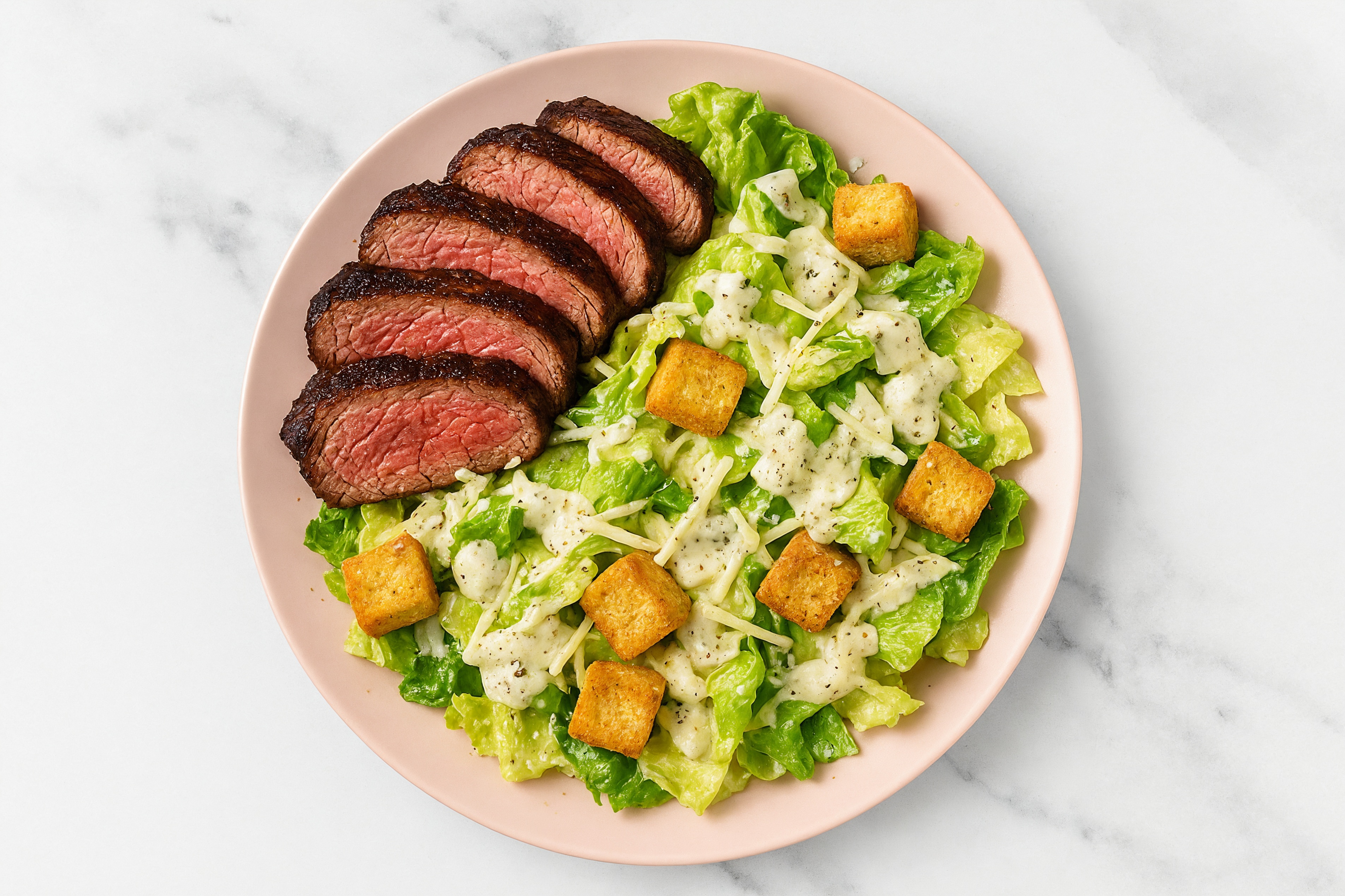Wagyu Filet Mignon Caesar Salad