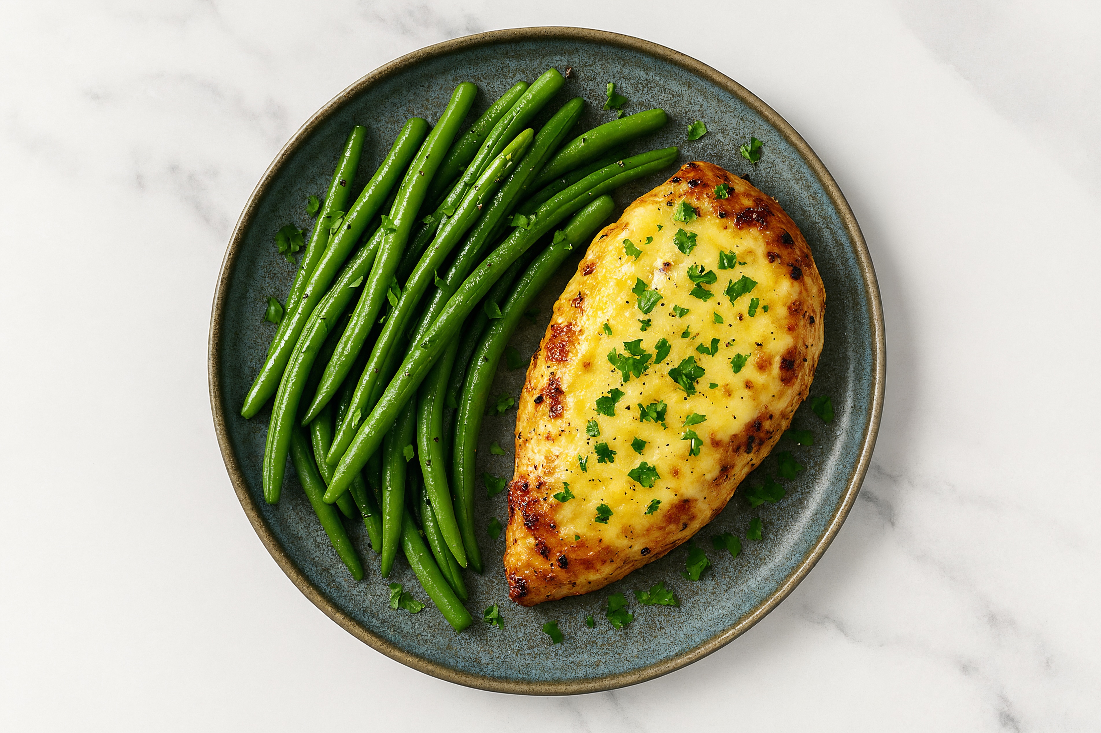 All-in-One Parmesan Mediterranean Grilled Chicken Breast + Veggies