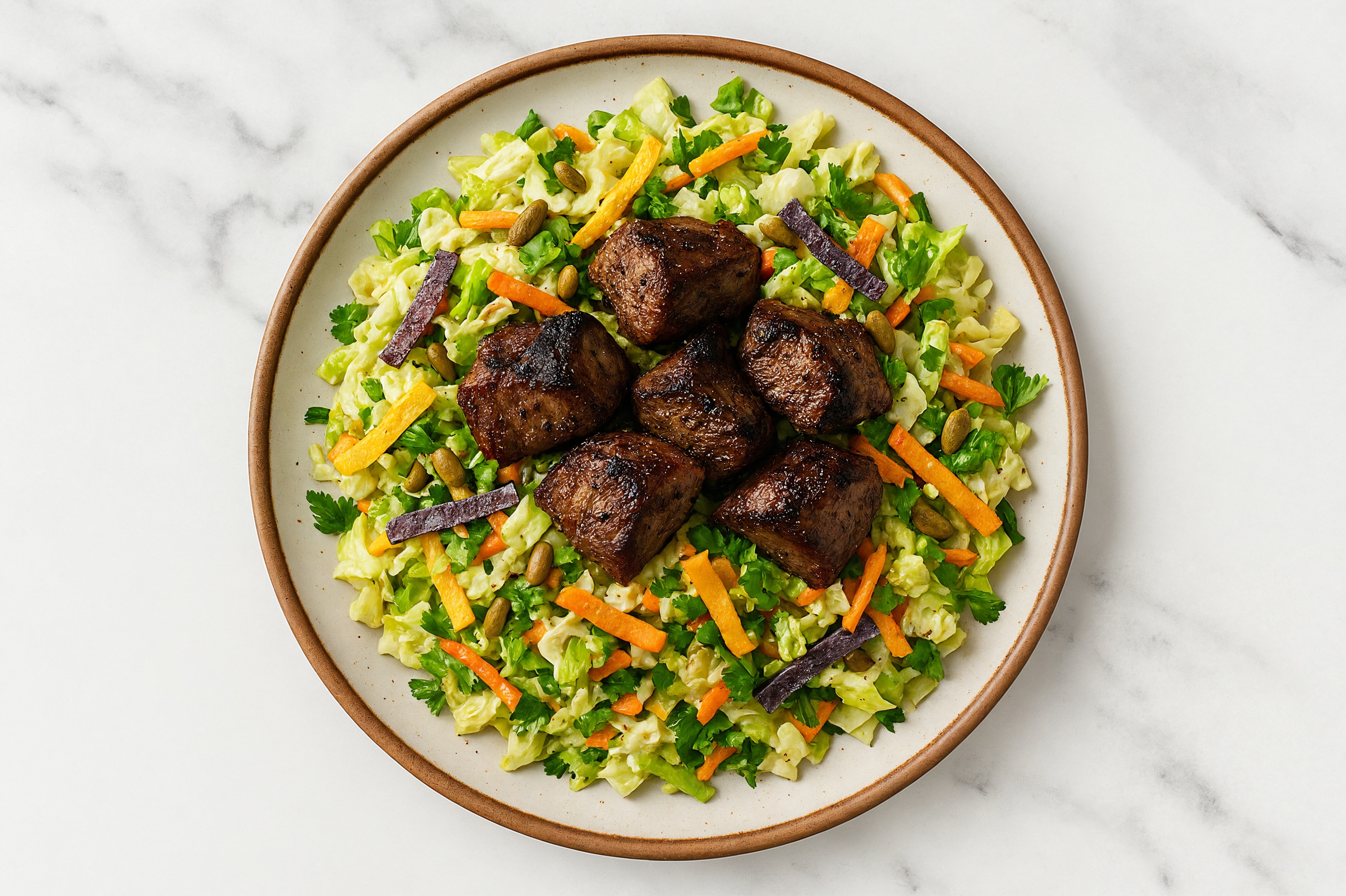 Southwest Lamb Chopped Salad
