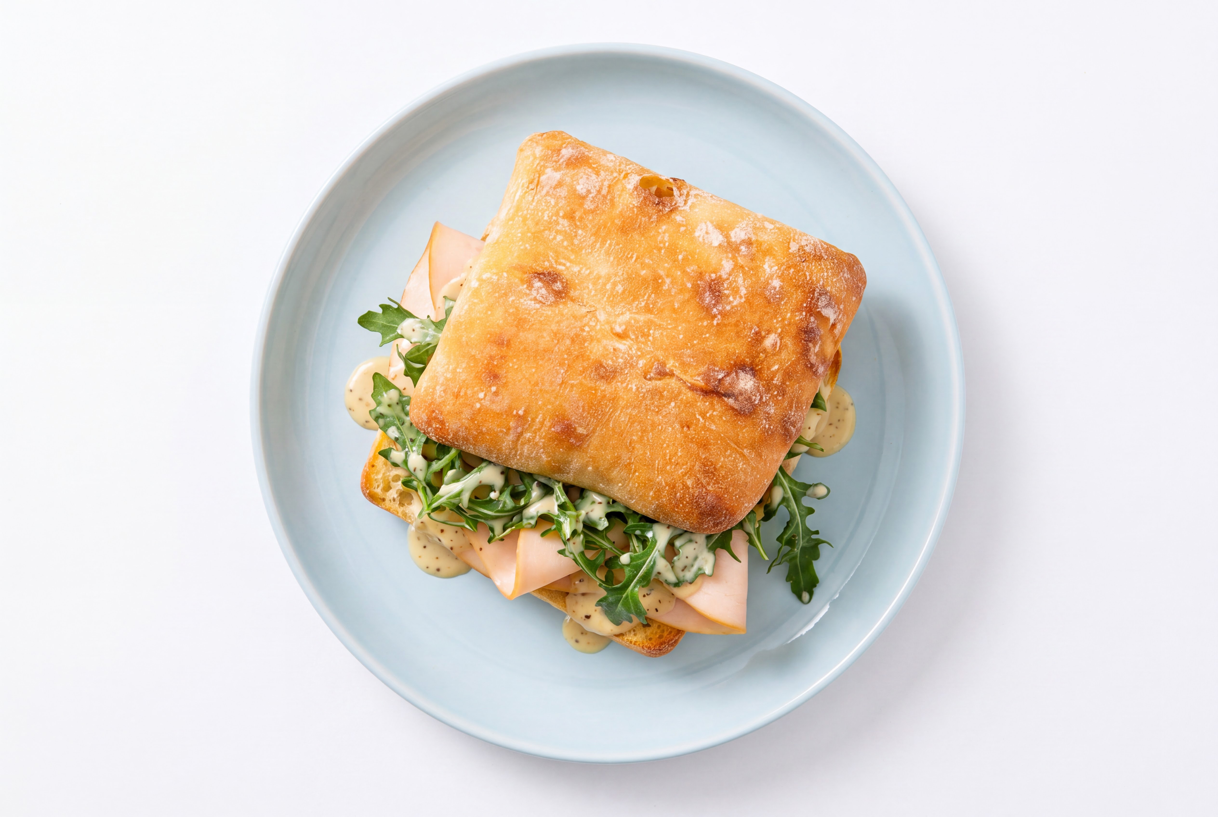 Turkey Caesar Ciabatta Sandwich