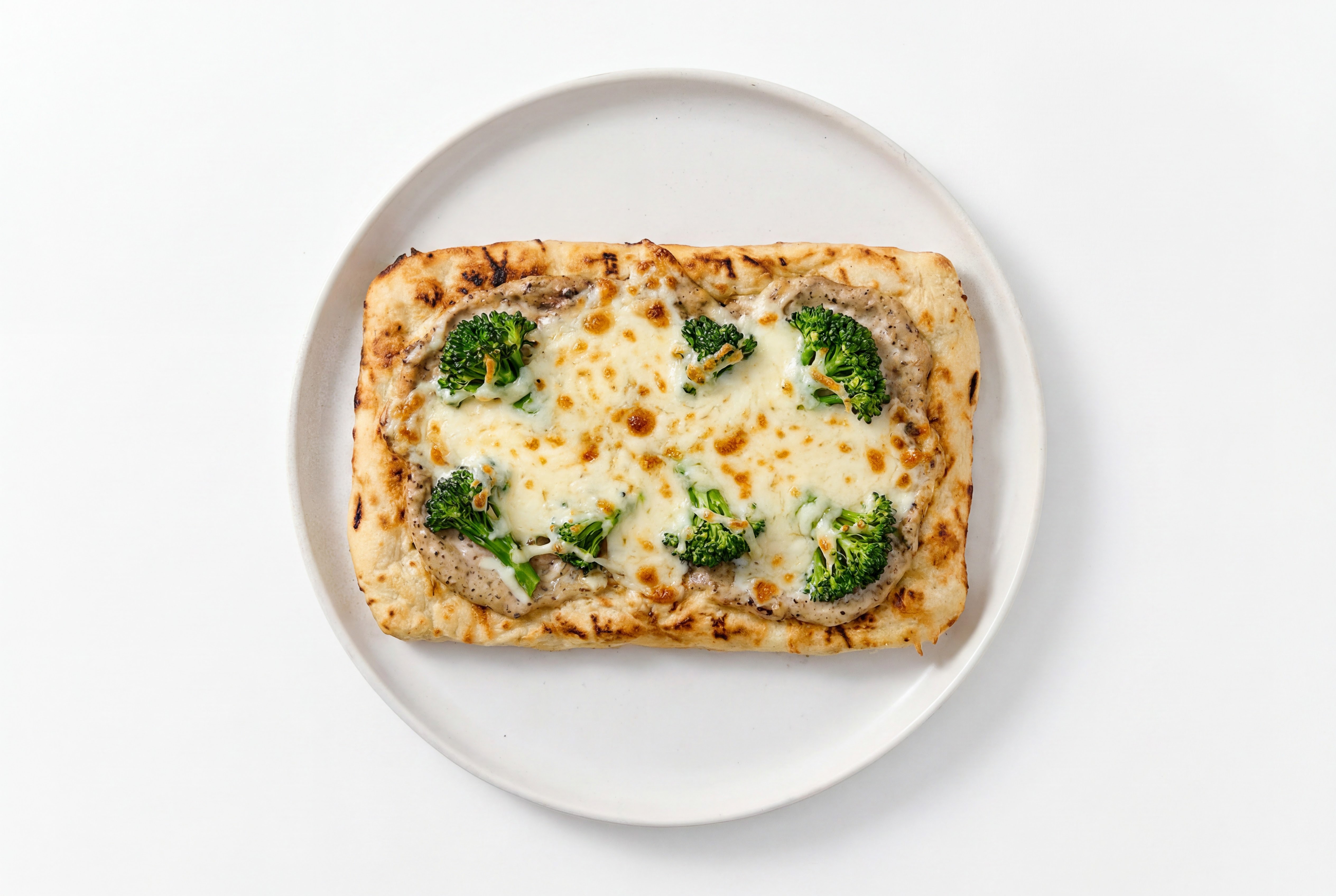 Broccoli Truffle Wood Grilled Pizza Crusts