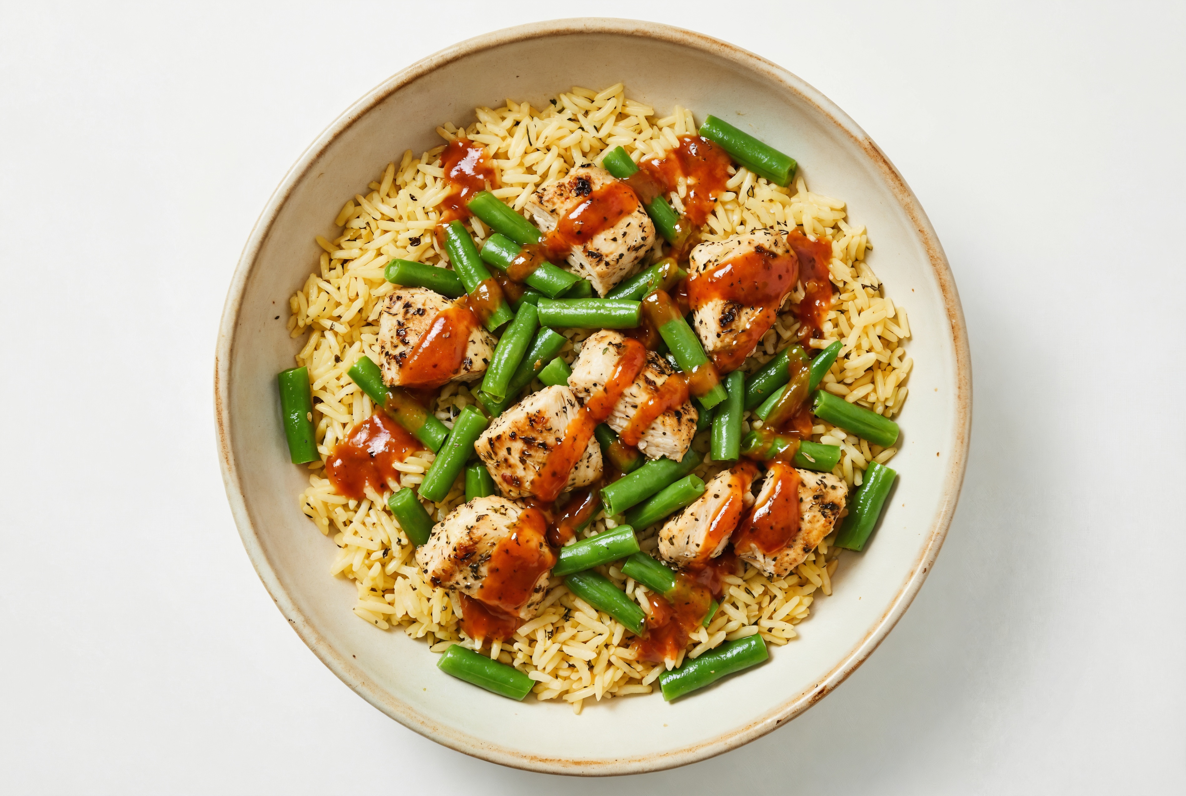 Smoky Chicken Seasoned Jasmine Rice Bowl