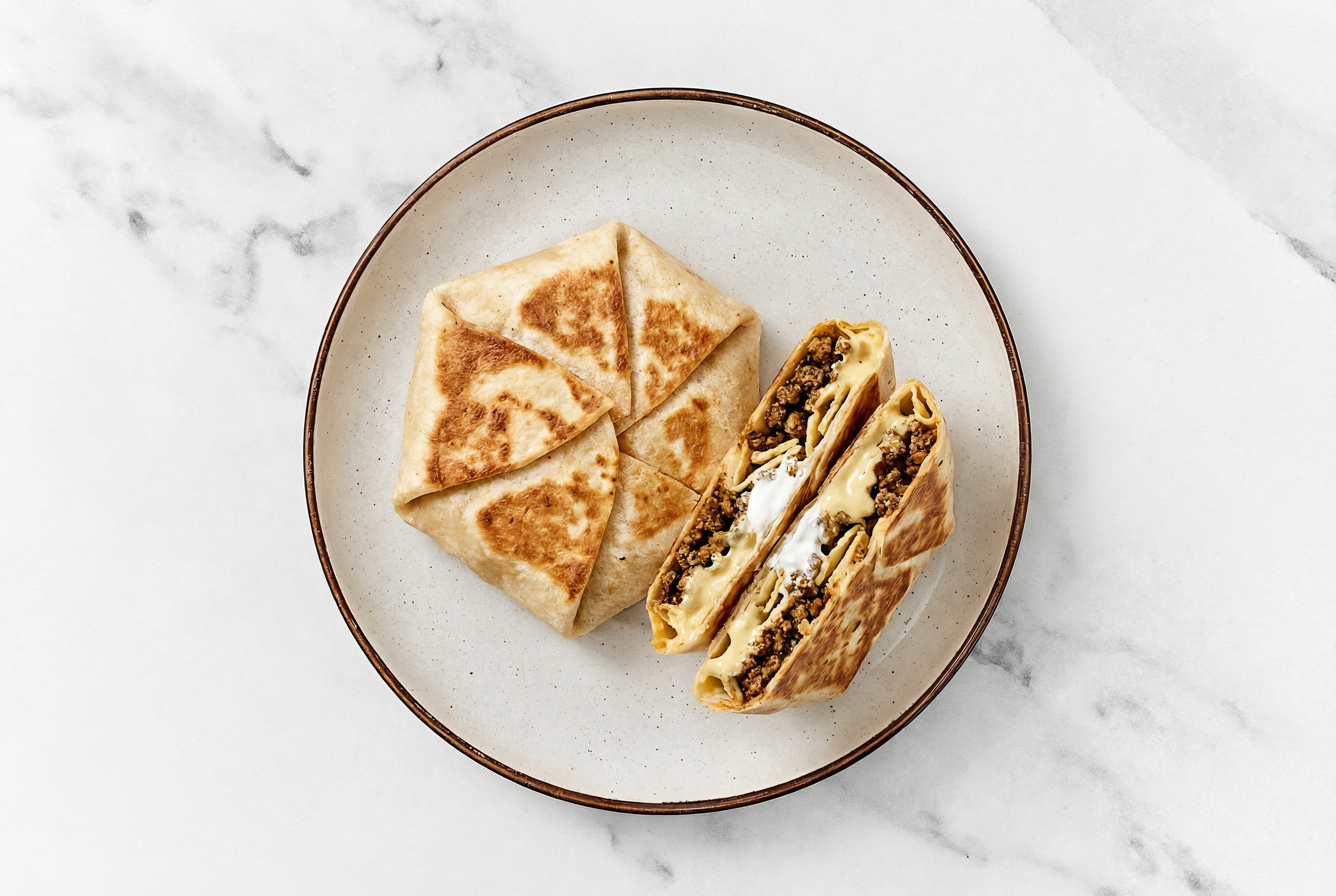 Mini Beef Crunch Wraps