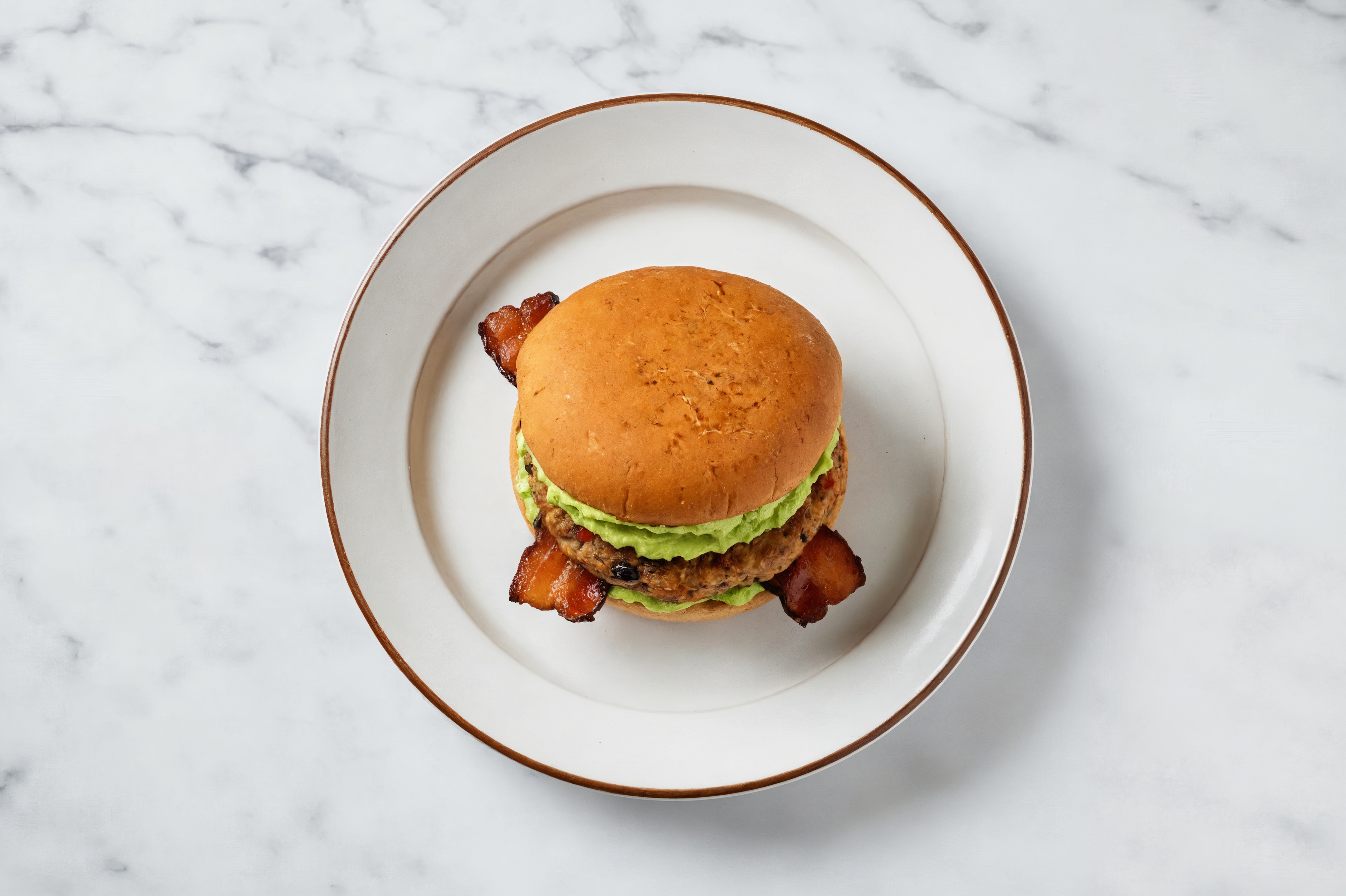 MyBacon Black Bean Avocado Burger