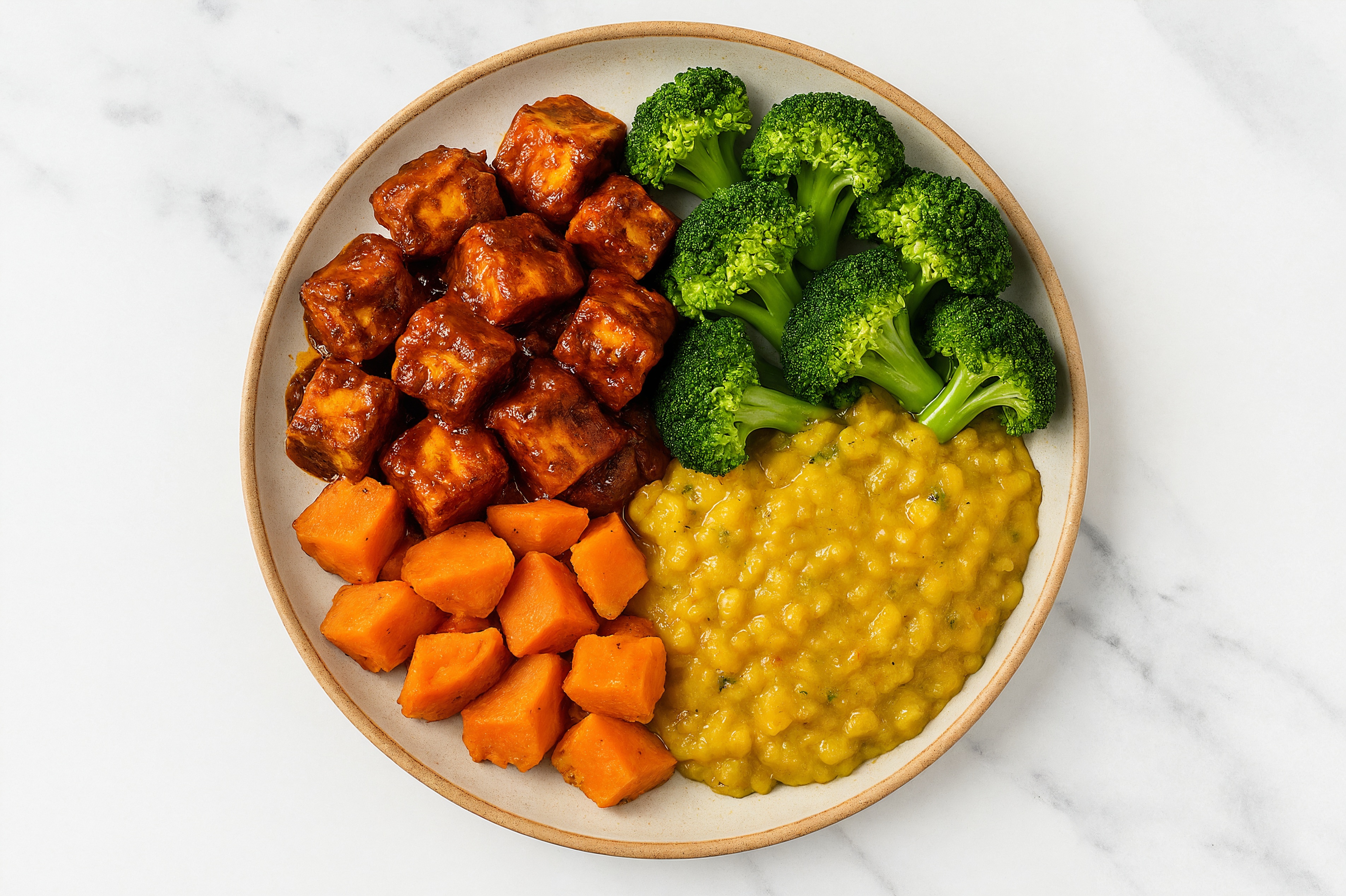  Saucy Indian Paneer + Lentil Everyday Dal Red Lentils Veggie Bowl
