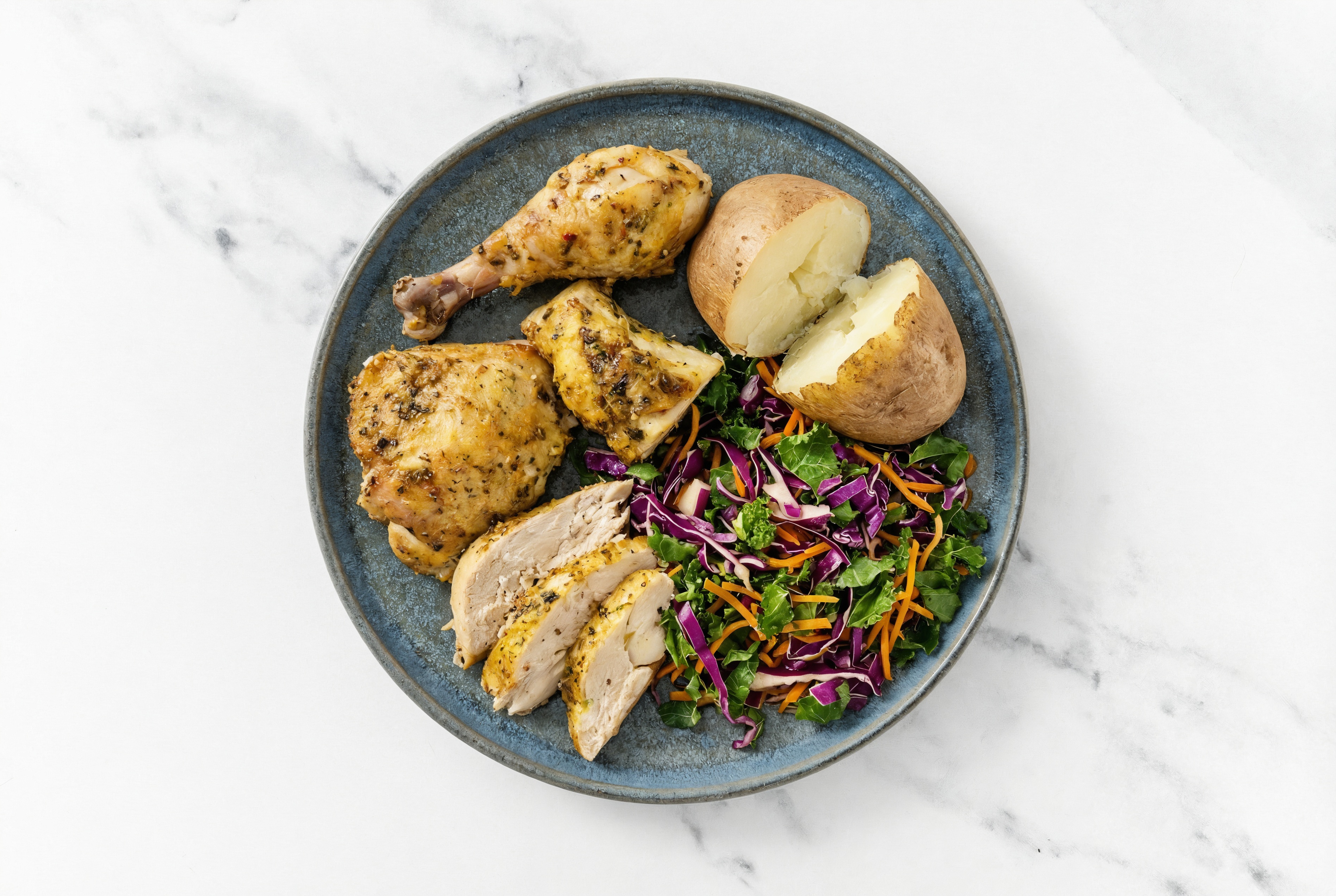 Juicy Lemon Pepper Chicken + 5-Minute Potato
