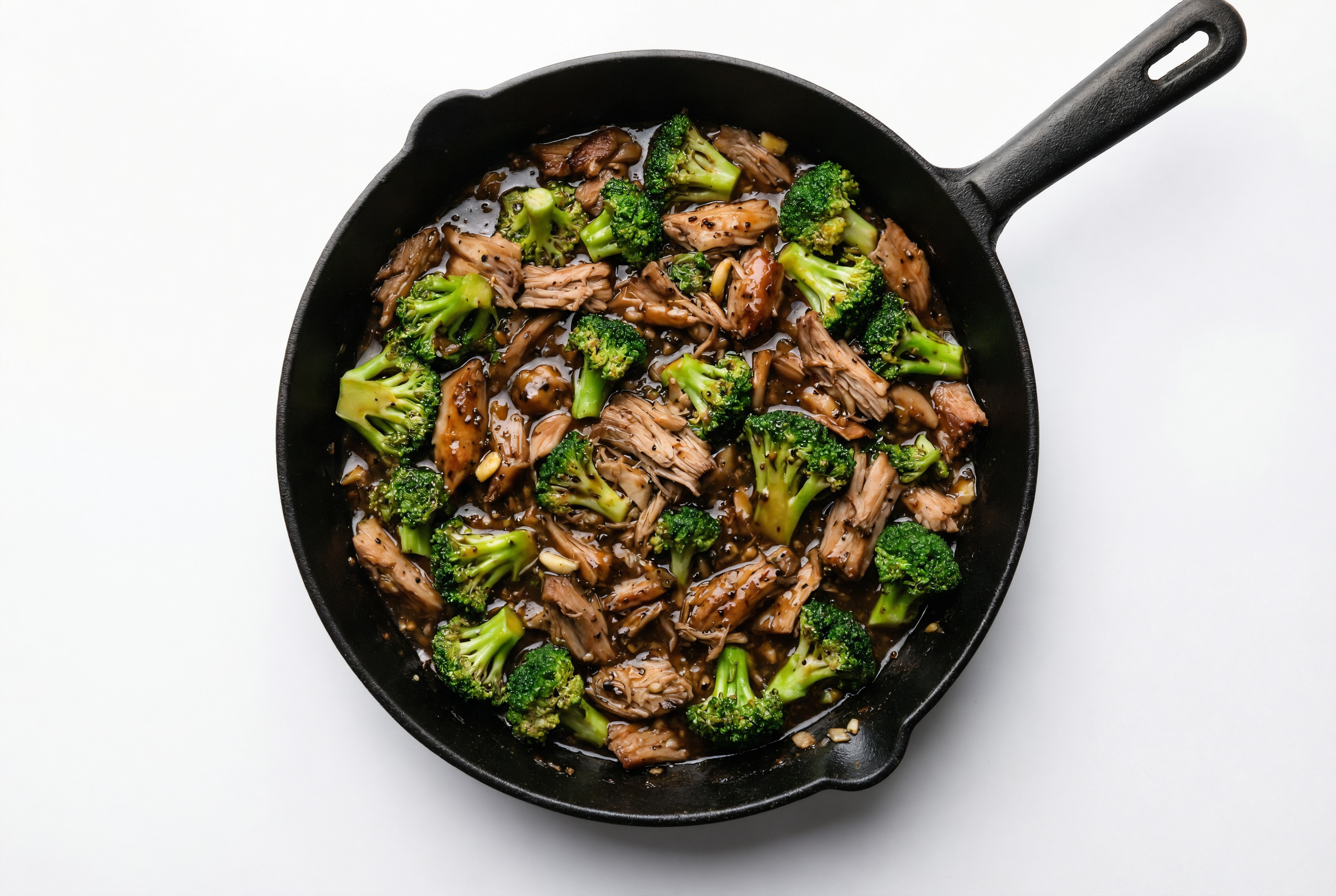 Tangy Pepper Pork Stir-Fry with Broccoli