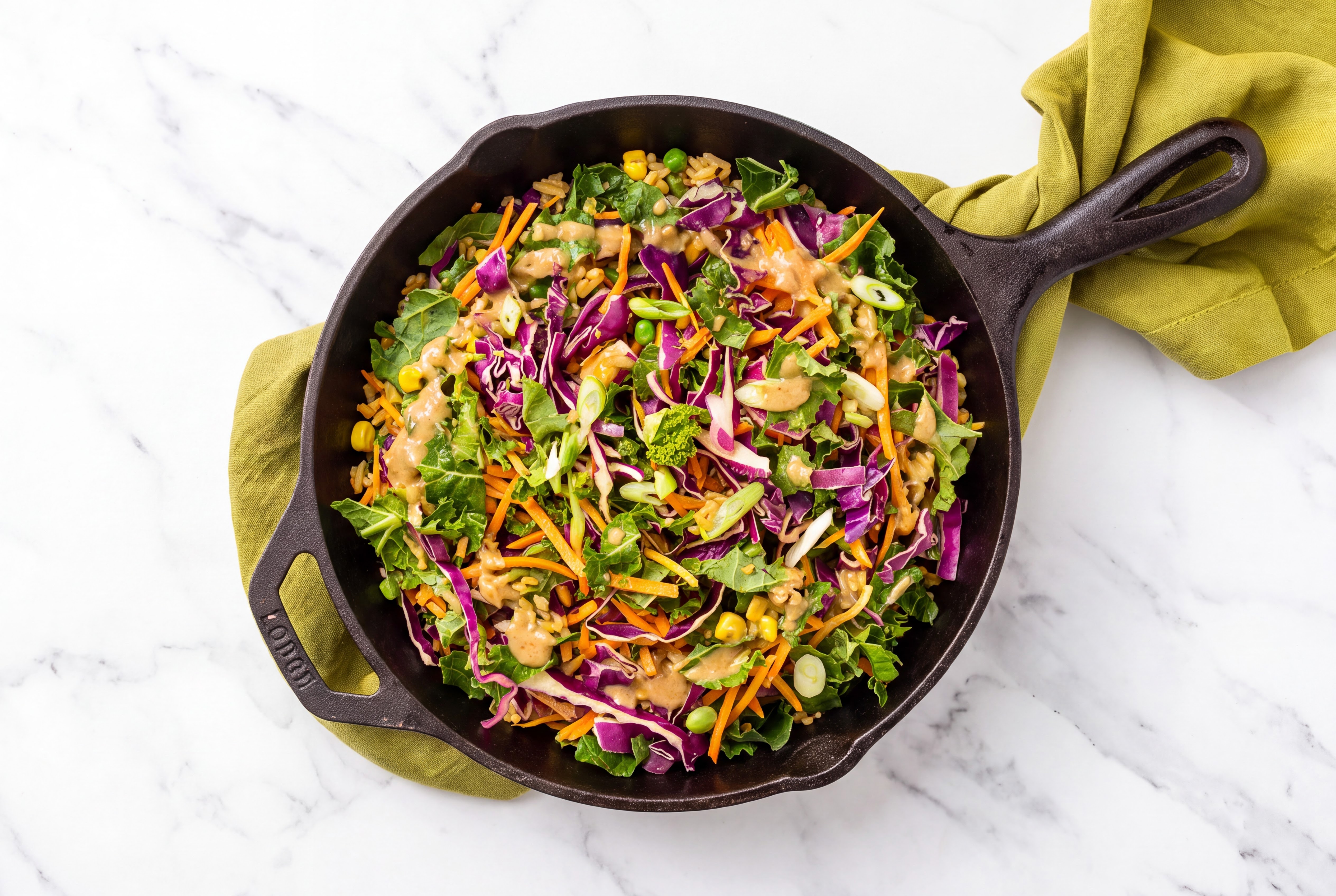 Tangy Rainbow Vegetable Fried Rice