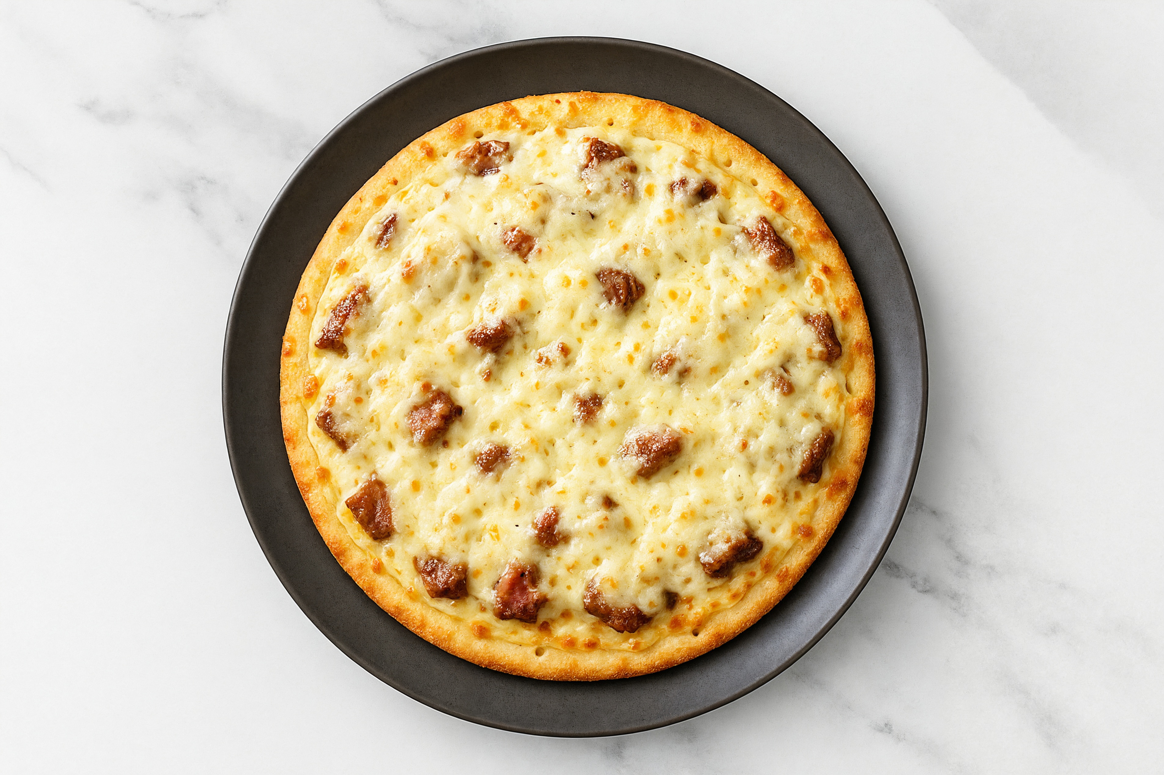 Cheesy Sirloin Gluten-Free Pizza