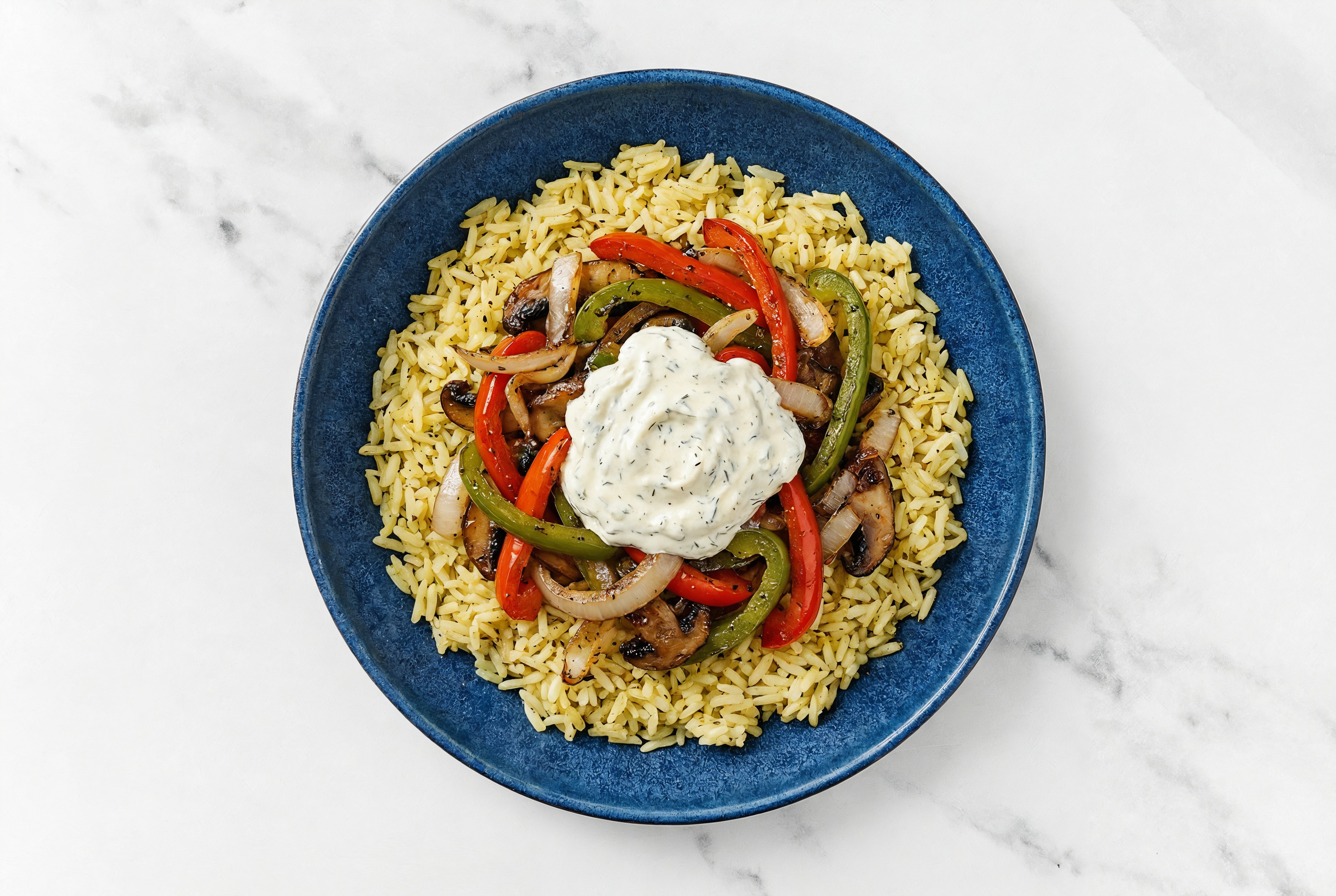 Herby  Ranch Portabella Seasoned Jasmine Rice Bowl
