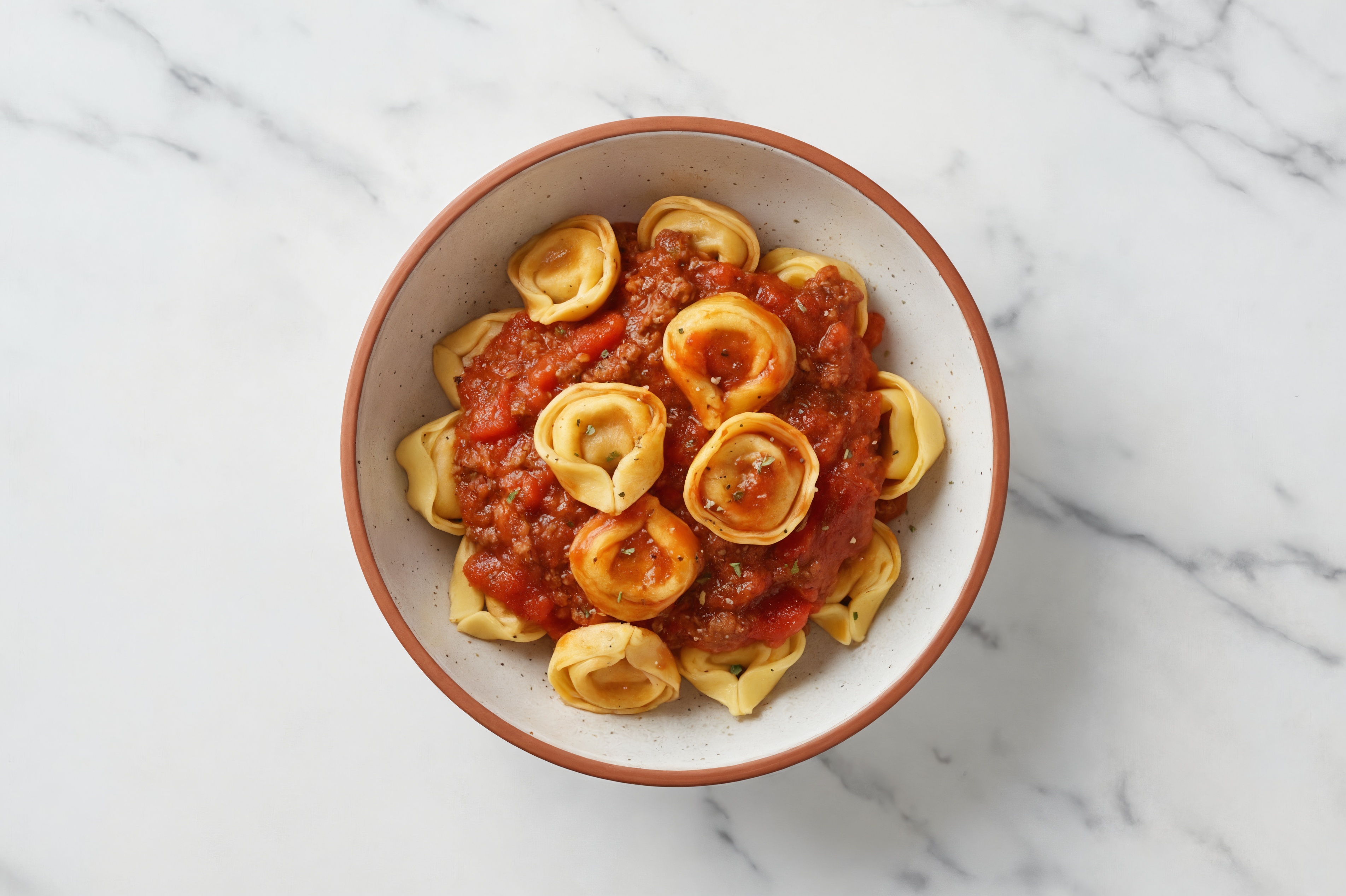 Italian Ground Beef Patties Cheese Tortelloni Marinara