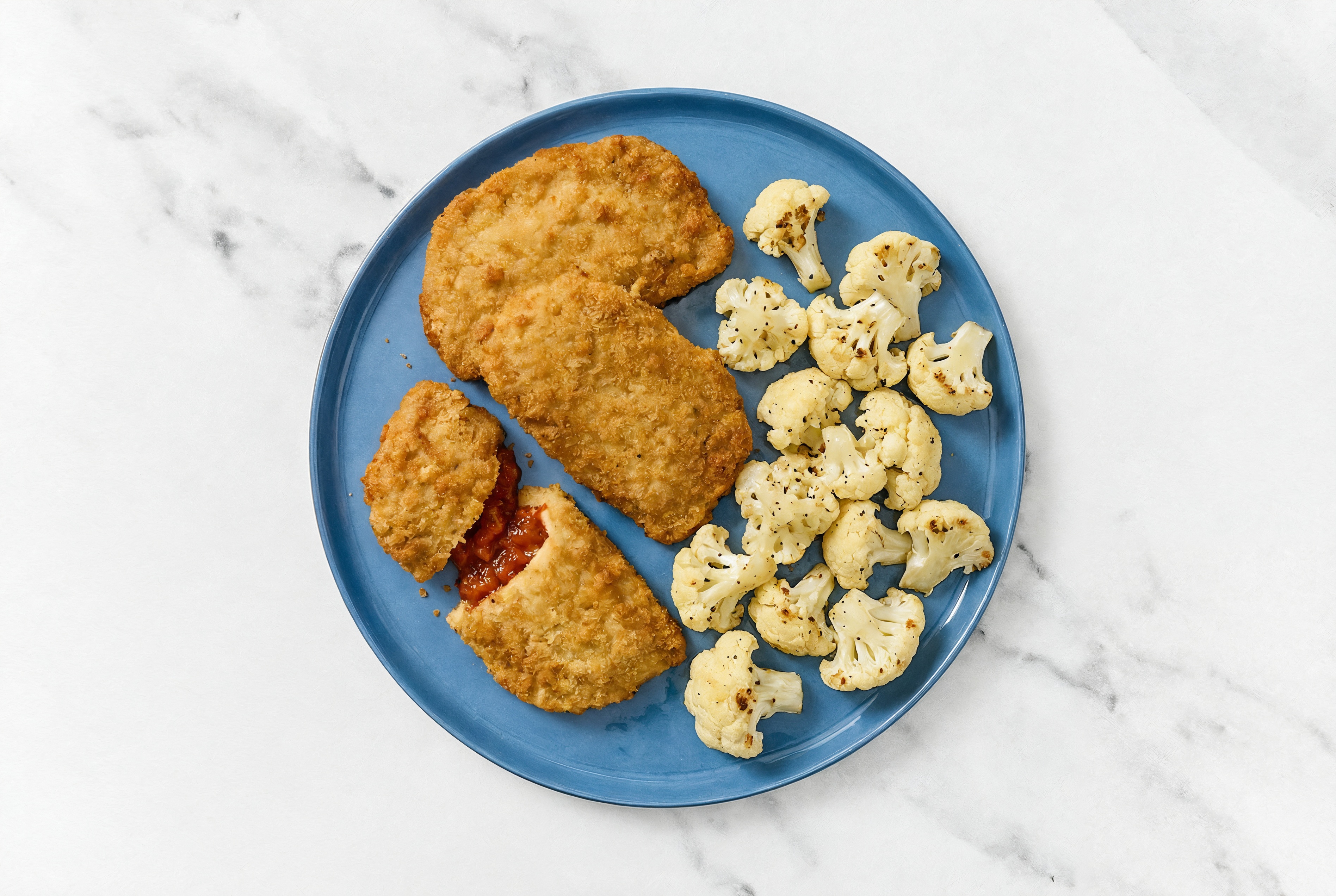 "Chicken" Parm with Cauliflower
