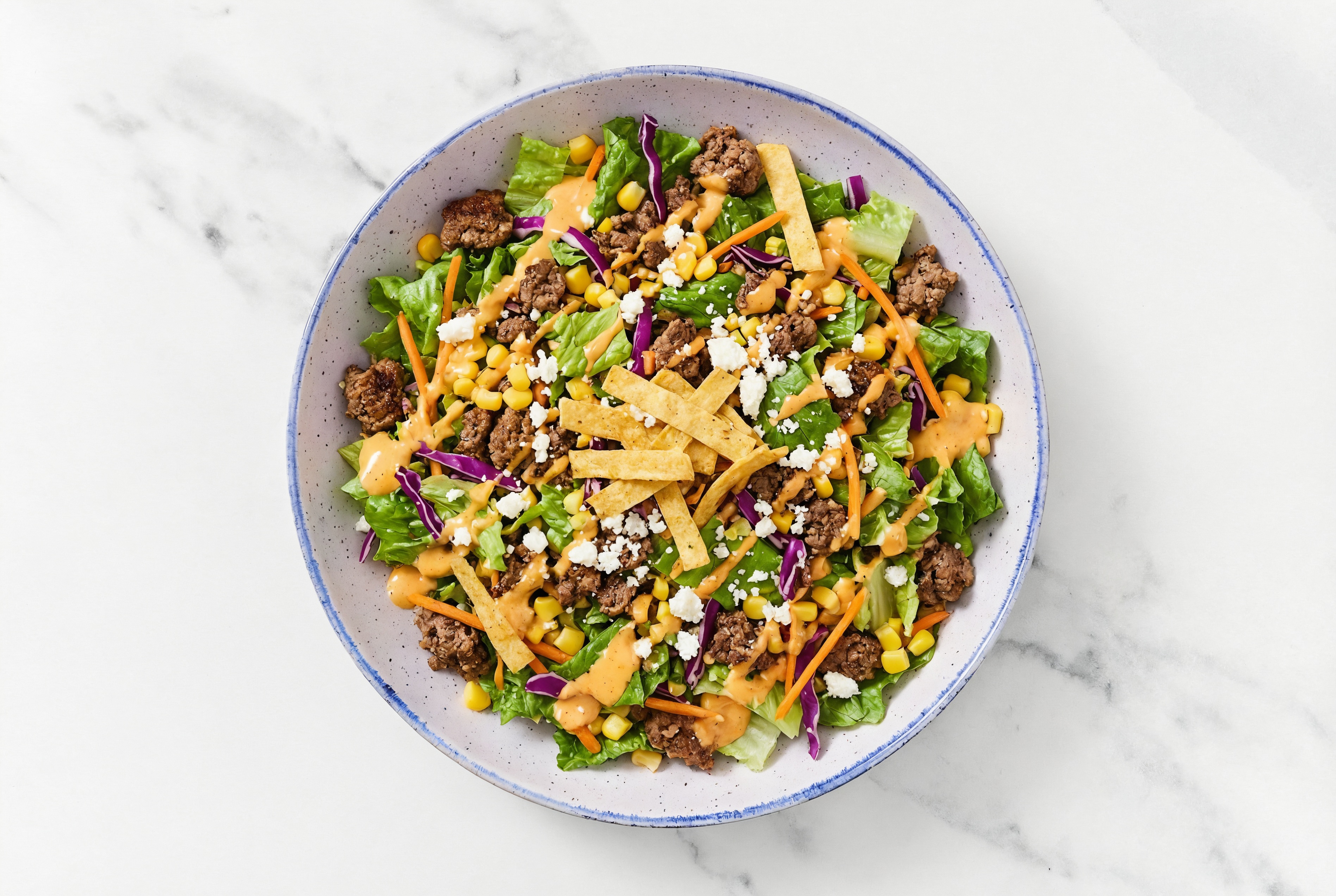 Street Corn Salad with Ground Beef