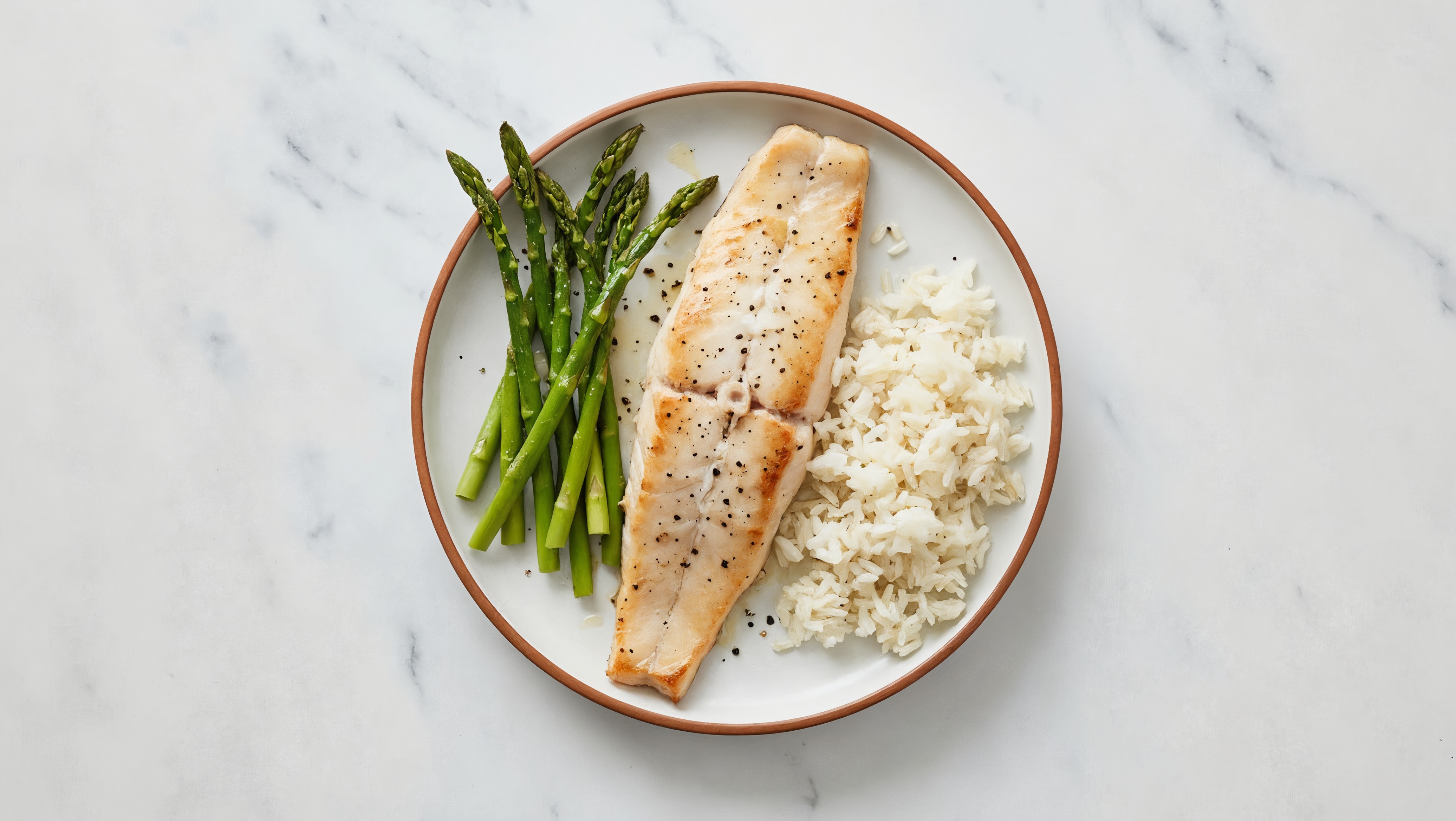 Herby Easy-Cleanup Slow Churned Herb Pasture Butter Trout + Asparagus