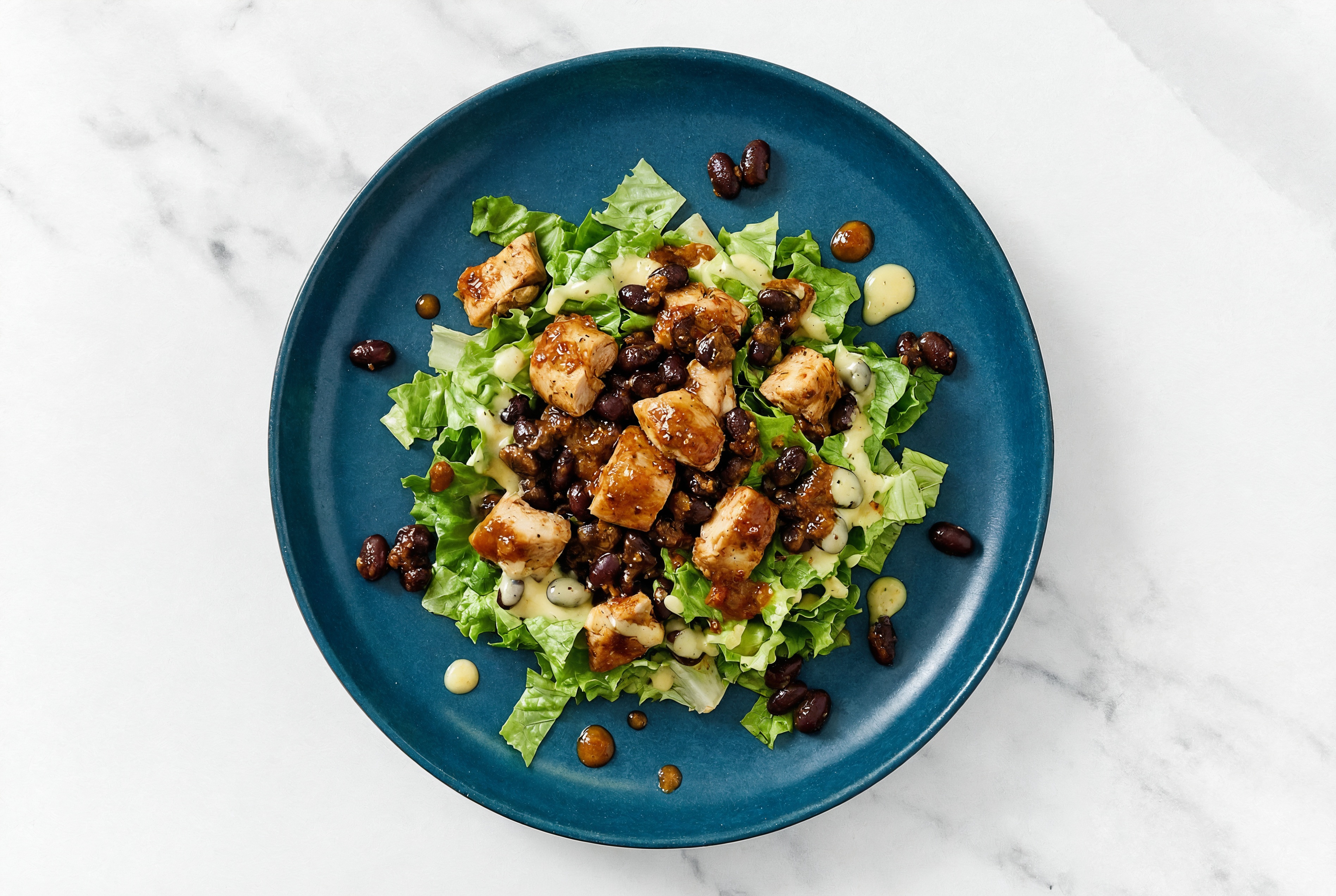 Honey Mustard Vindaloo Chicken + Black Bean Salad