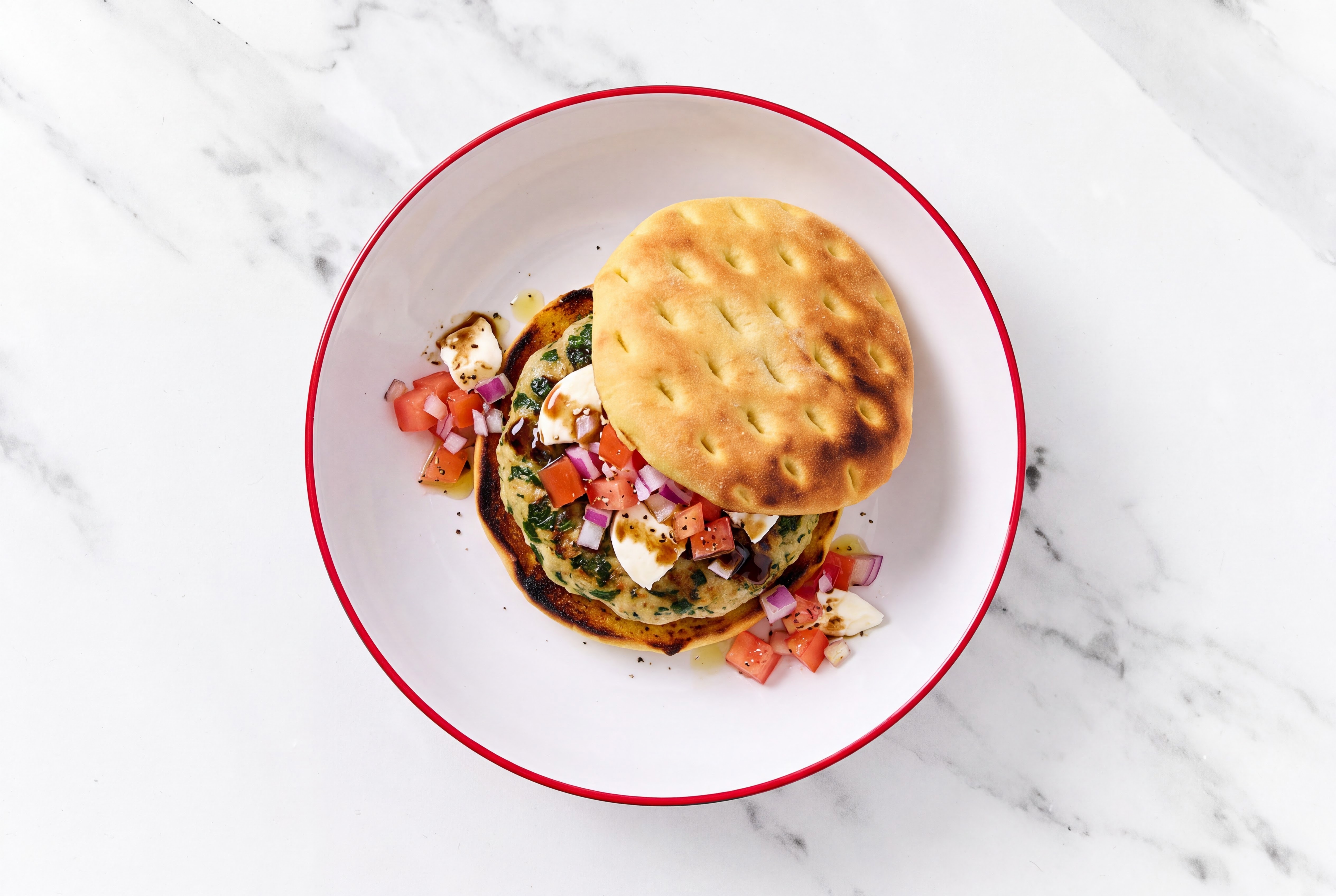 Extra Fresh Feta Turkey Burger