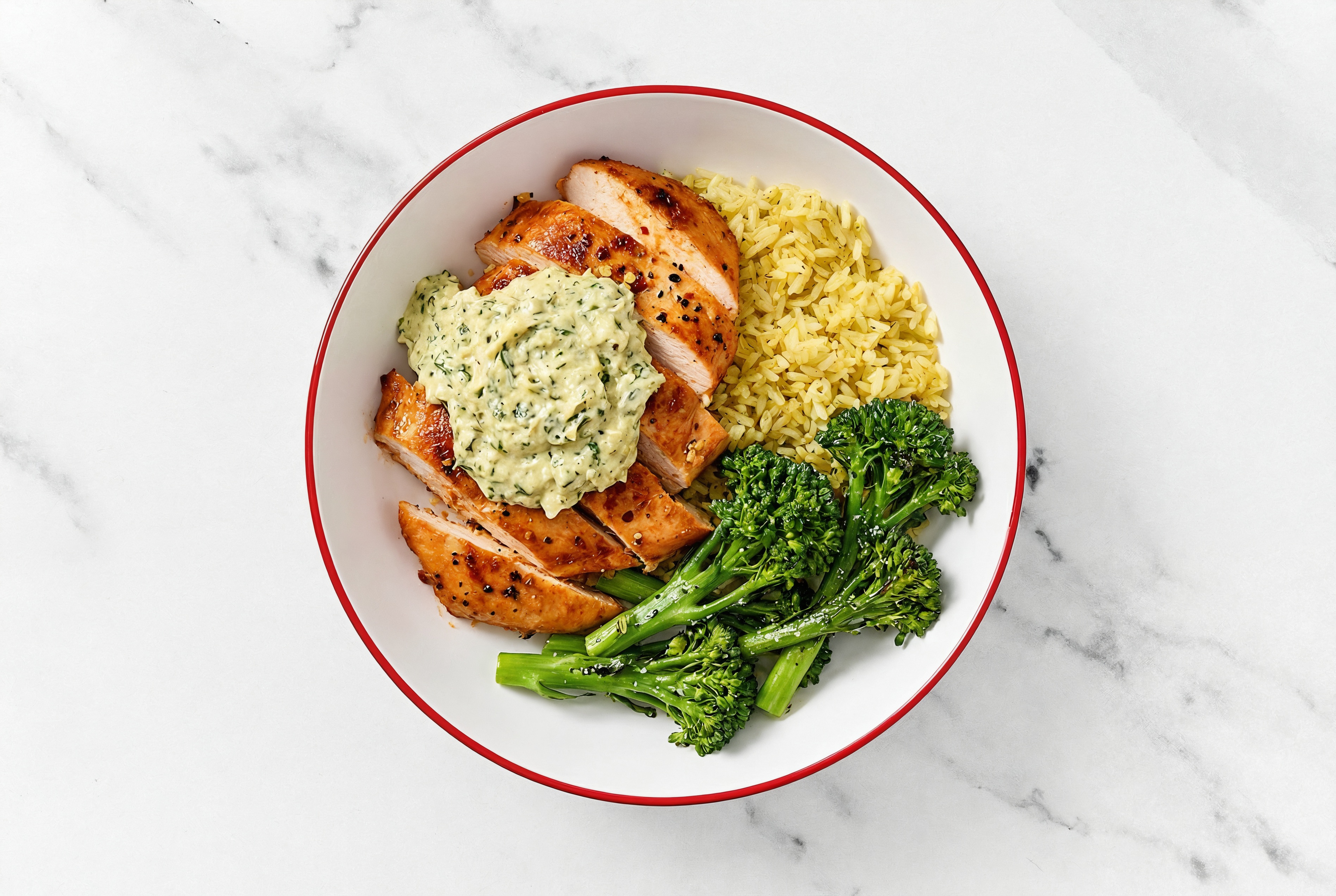 Chicken Breast with Broccoli + Rice
