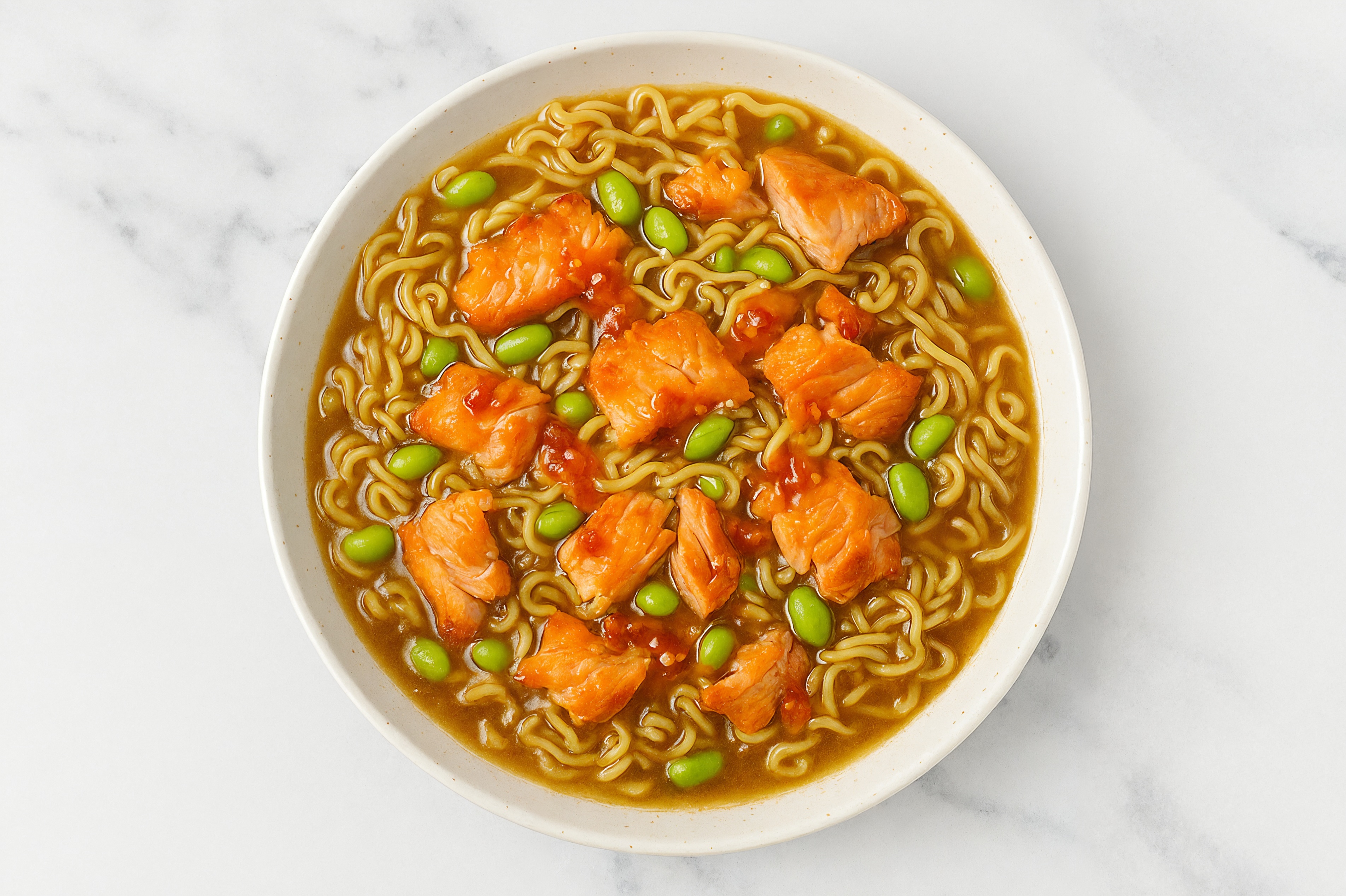 Sweet Chili Salmon Miso Ramen