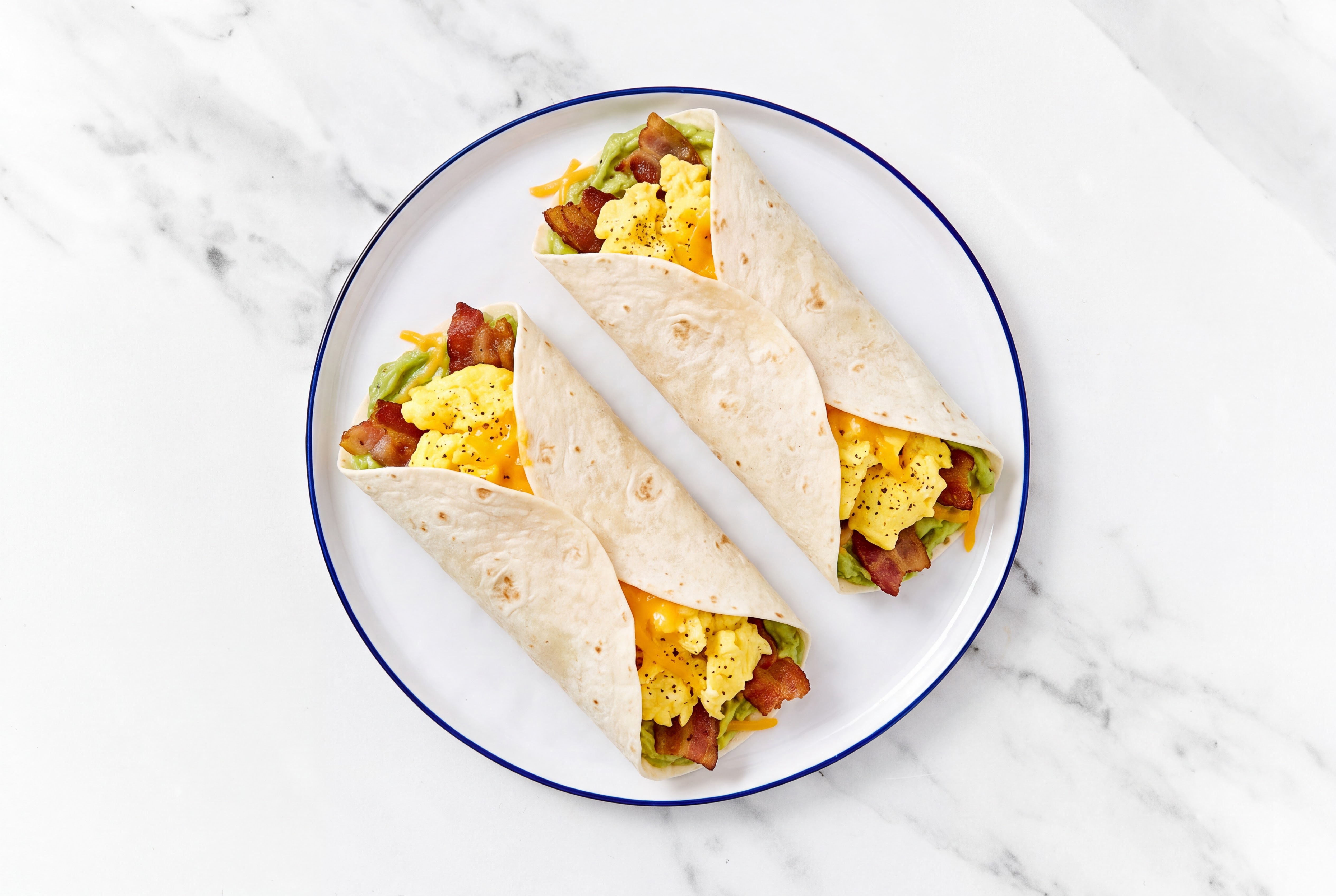 Maple Bacon + Avocado Breakfast Burrito
