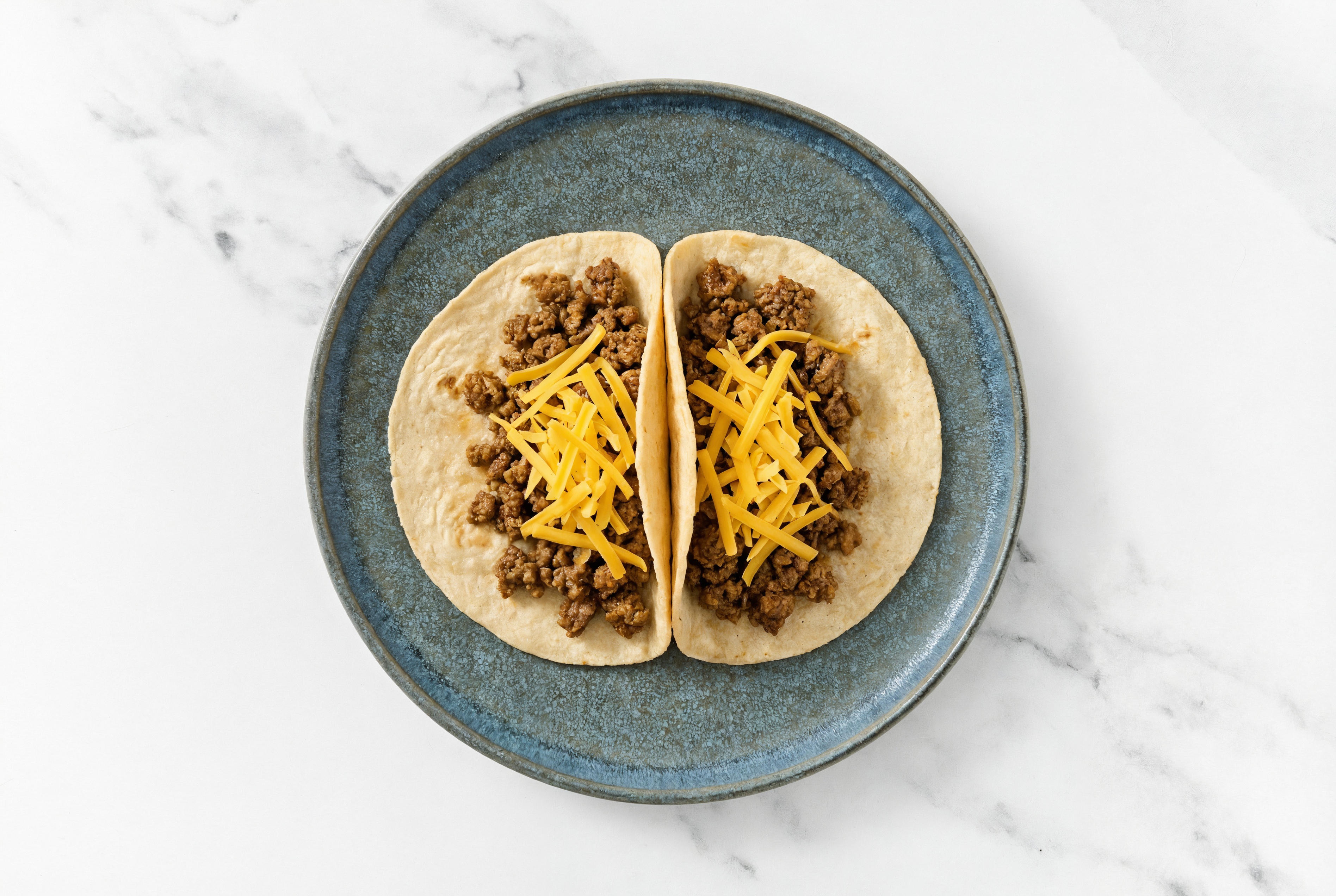 Cheesy Ground Beef Keto Tacos with Sharp Cheddar Bar