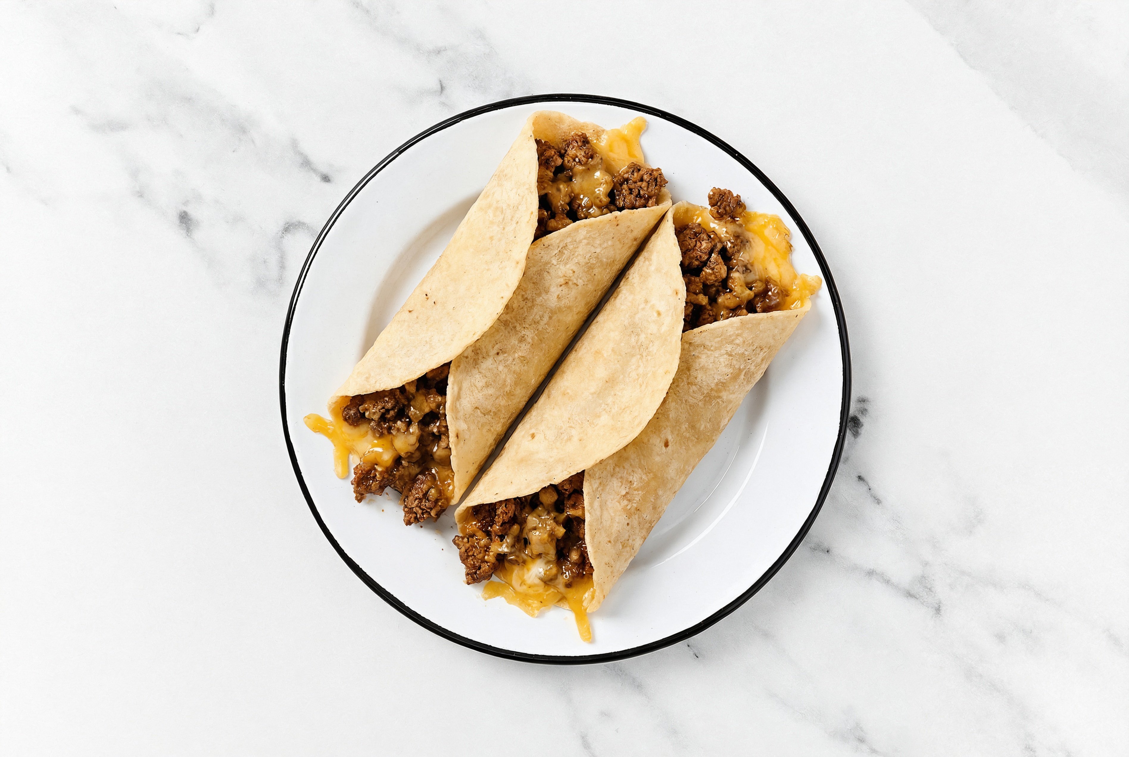 Herby Supremely Cheesy Bison Burrito