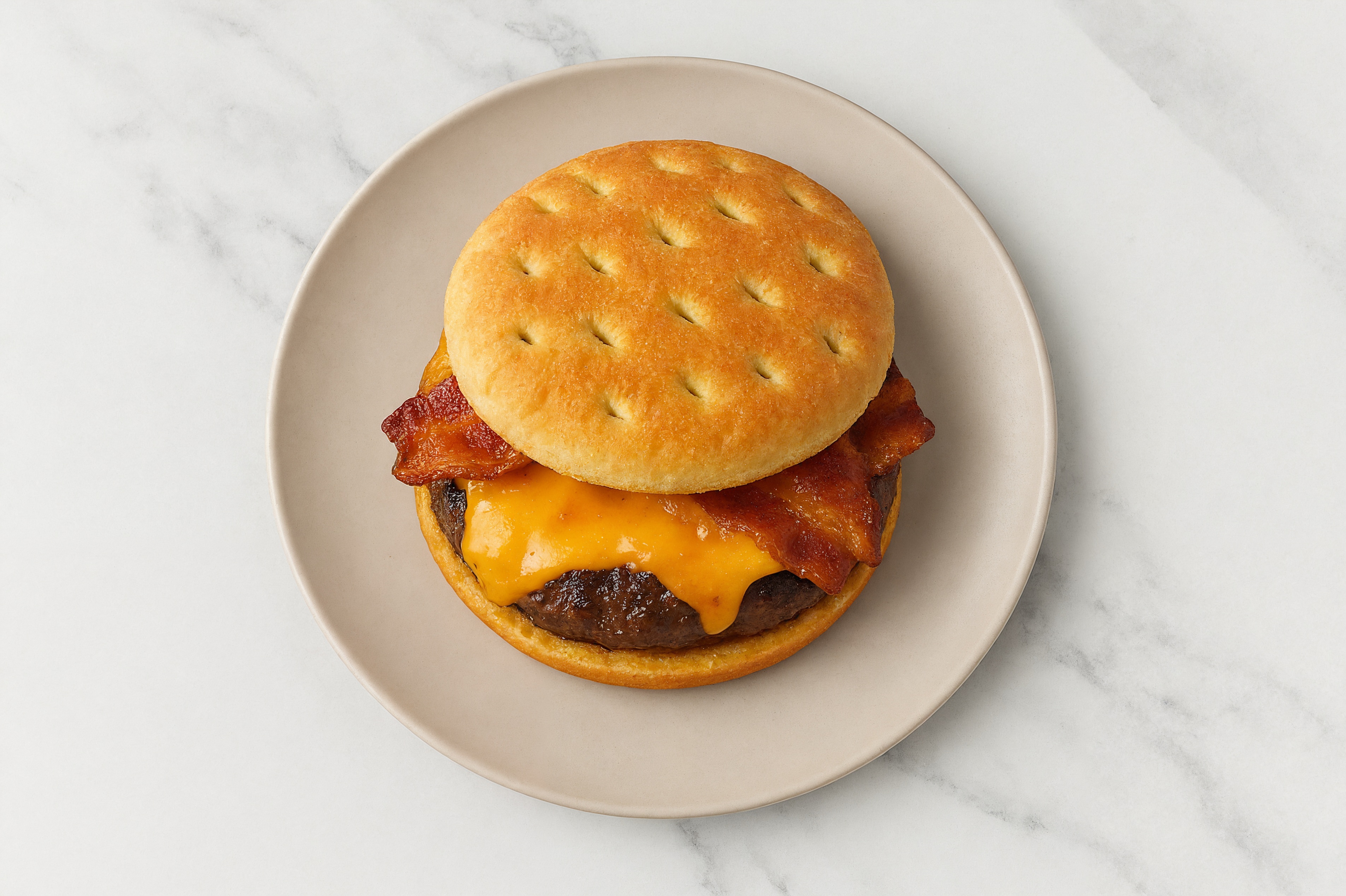 Juicy Maple Bacon Cheeseburger with Wagyu Beef Patties
