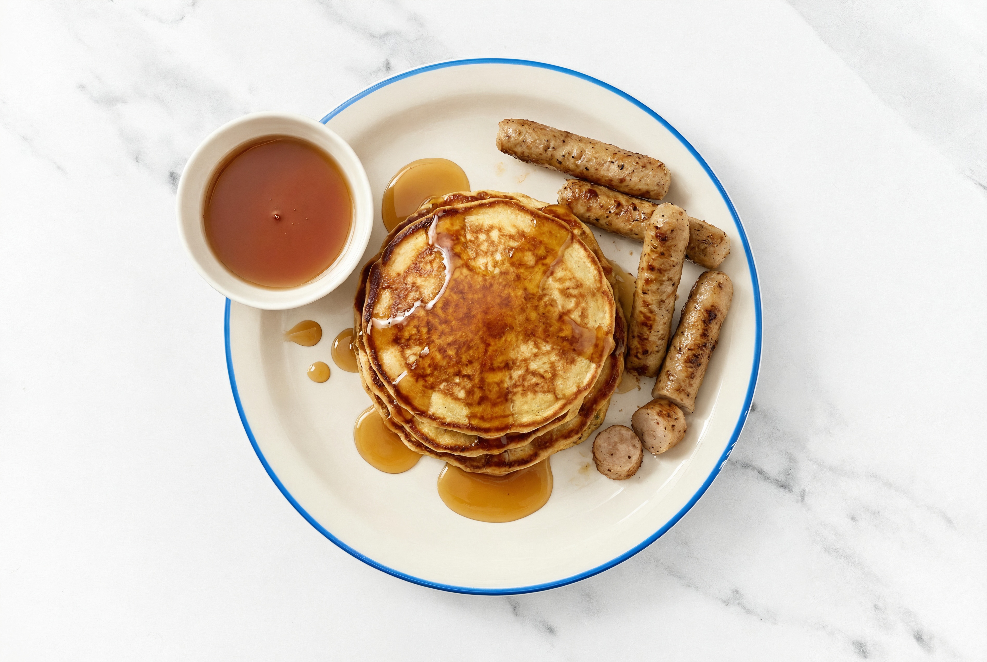 GF Pancakes + Sausages