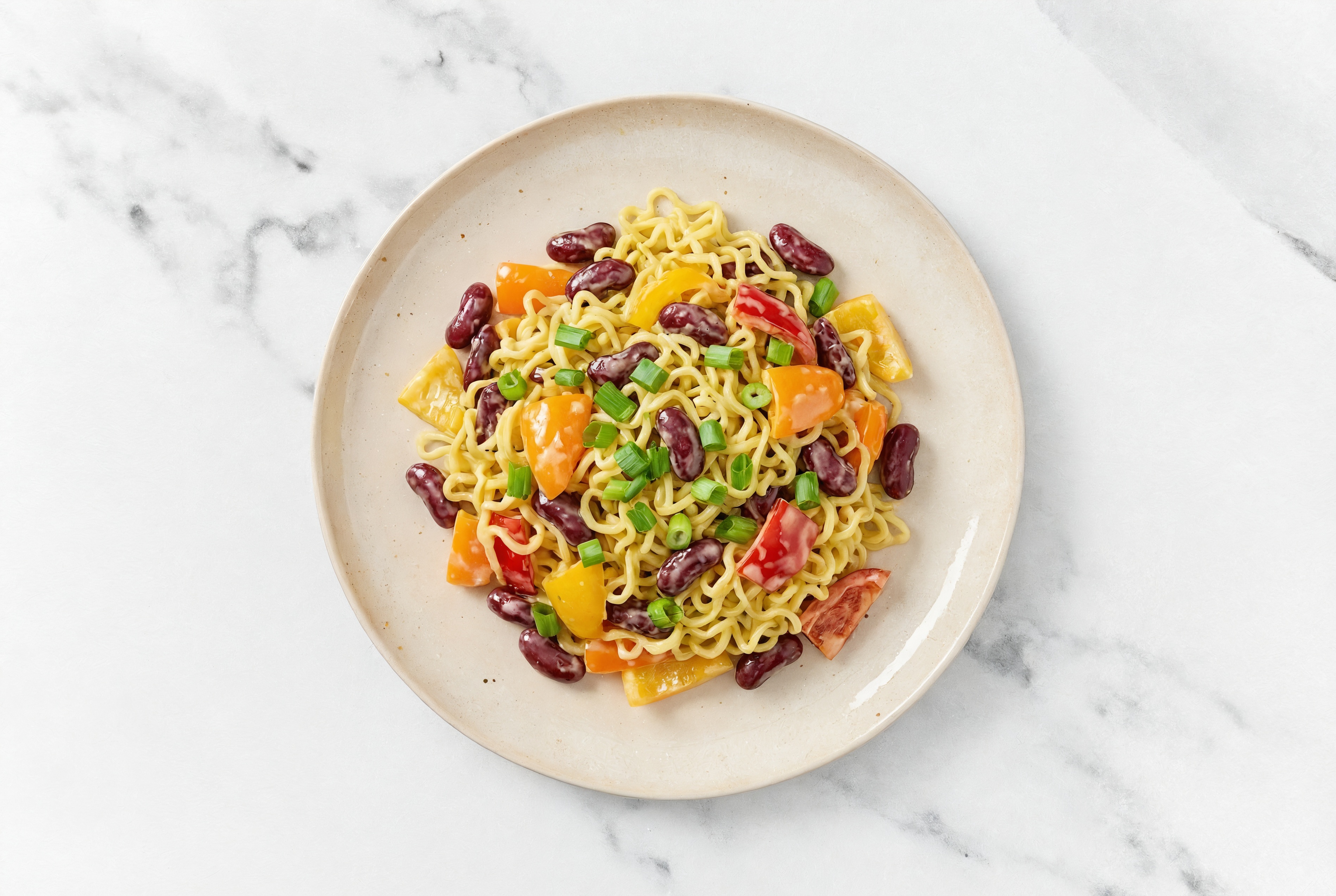  Creamy Miso Veggie Ramen Noodles