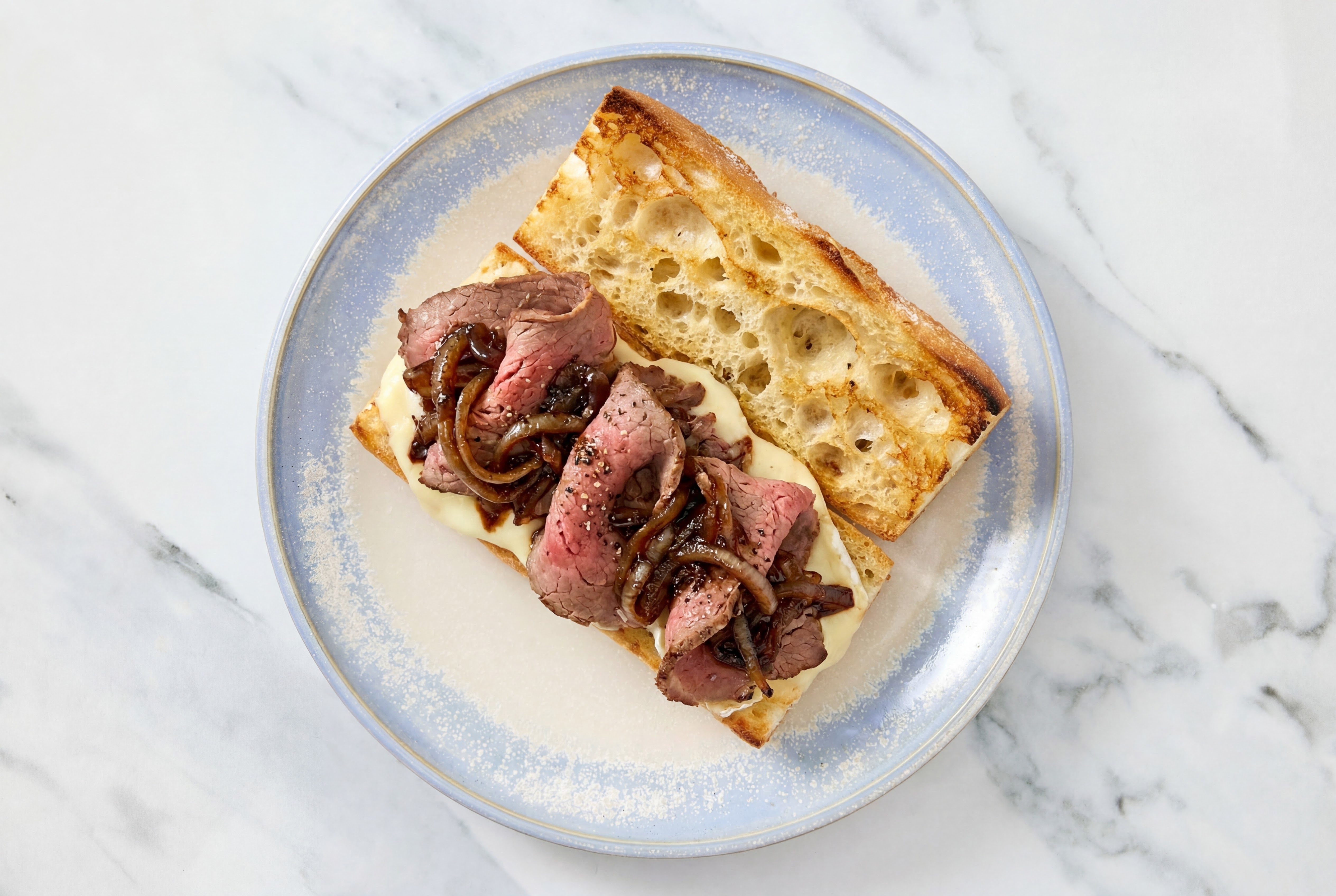 Brie-luxe Balsamic Steak Sandwich
