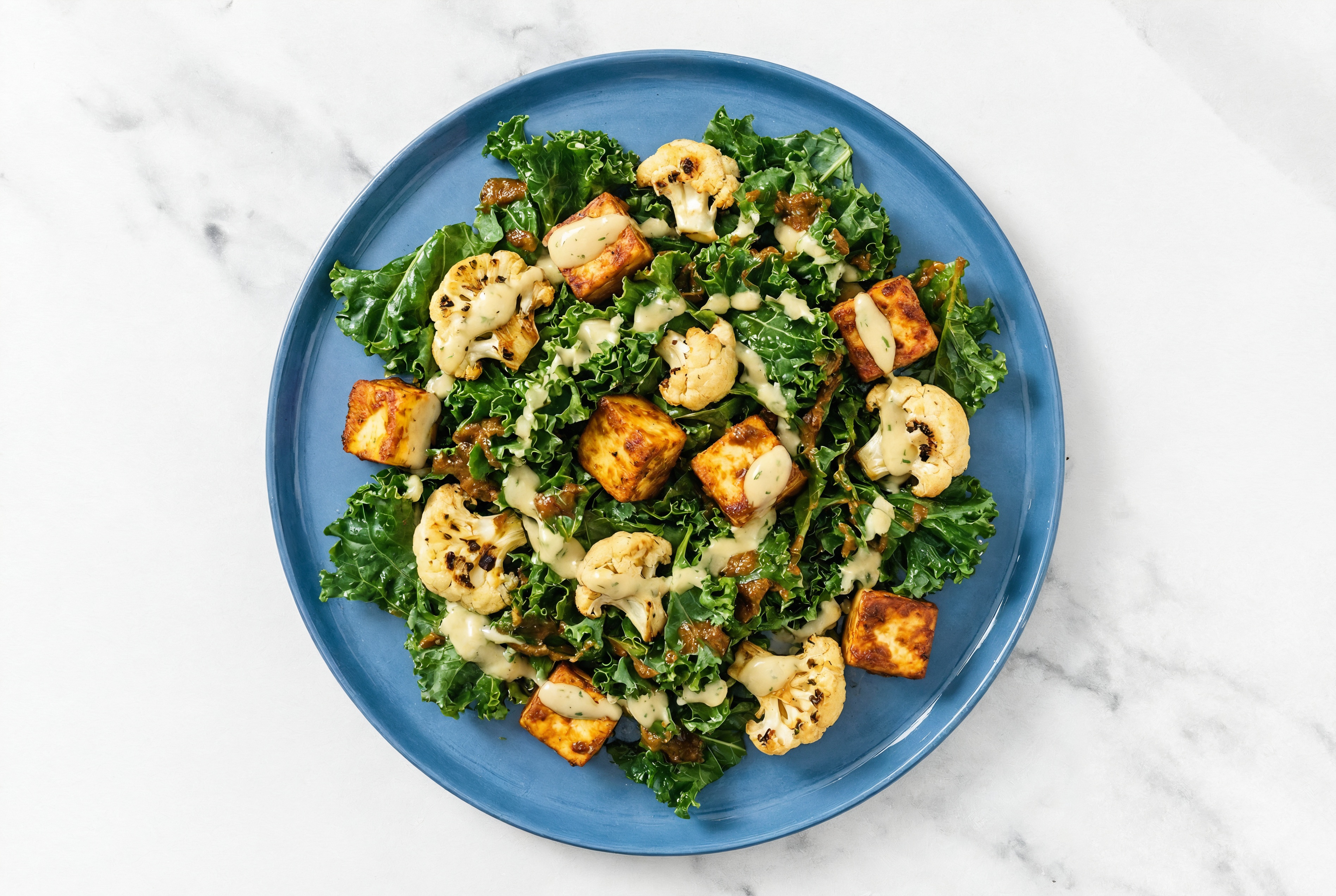 Tandoori Paneer Kale Salad