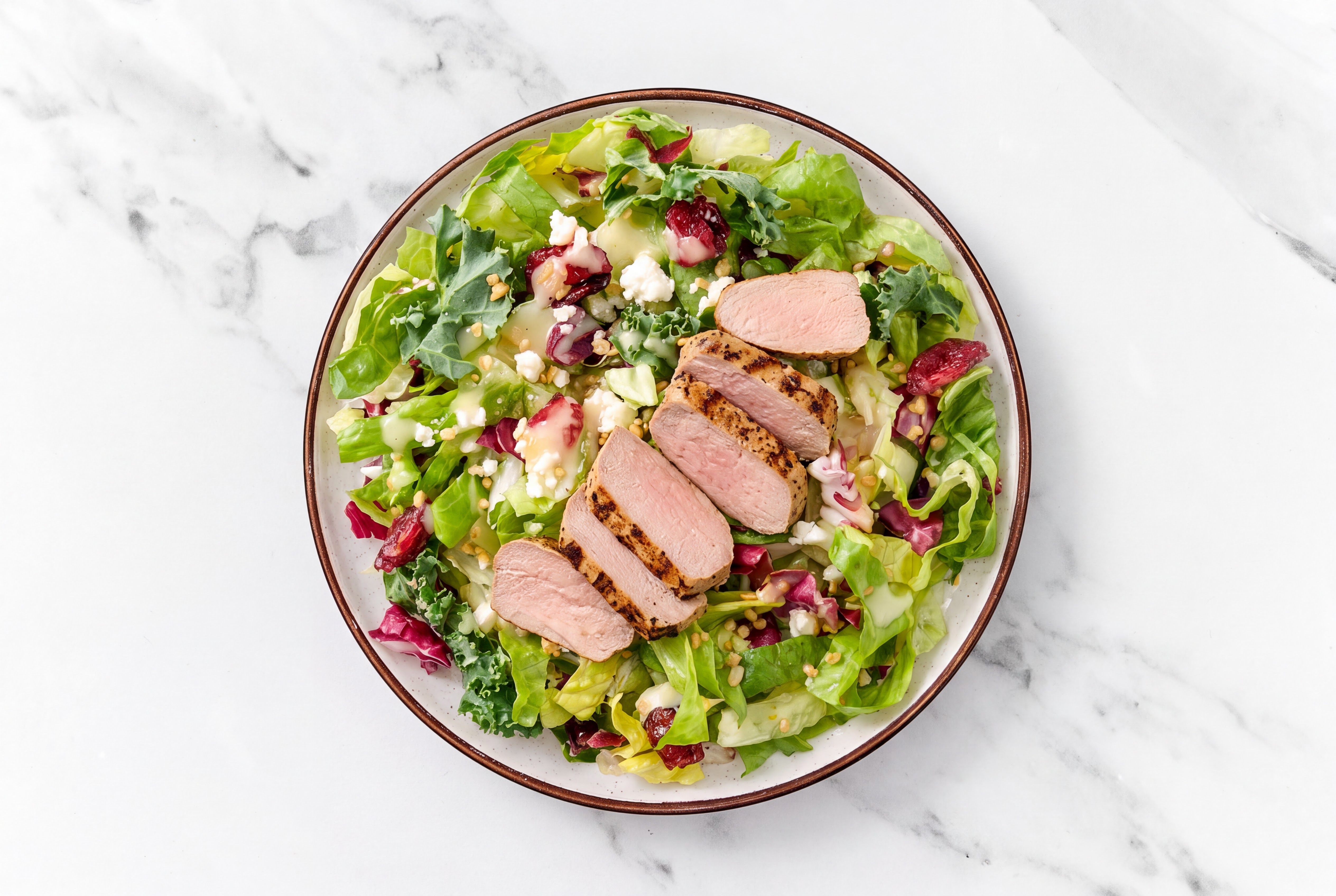 Pork Tenderloin Citrus Chopped Salad