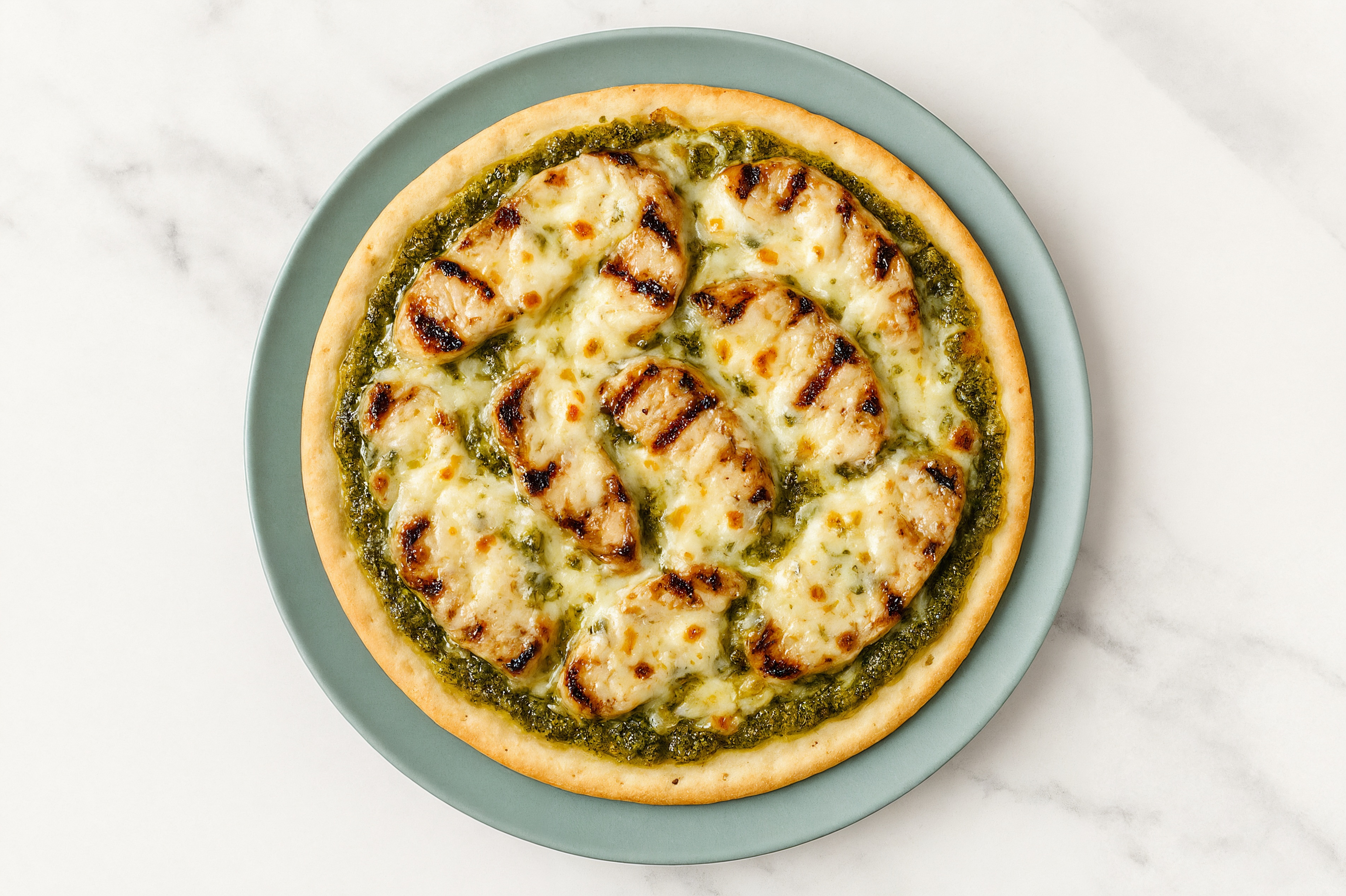 Pesto Pork Gluten-Free Pizza