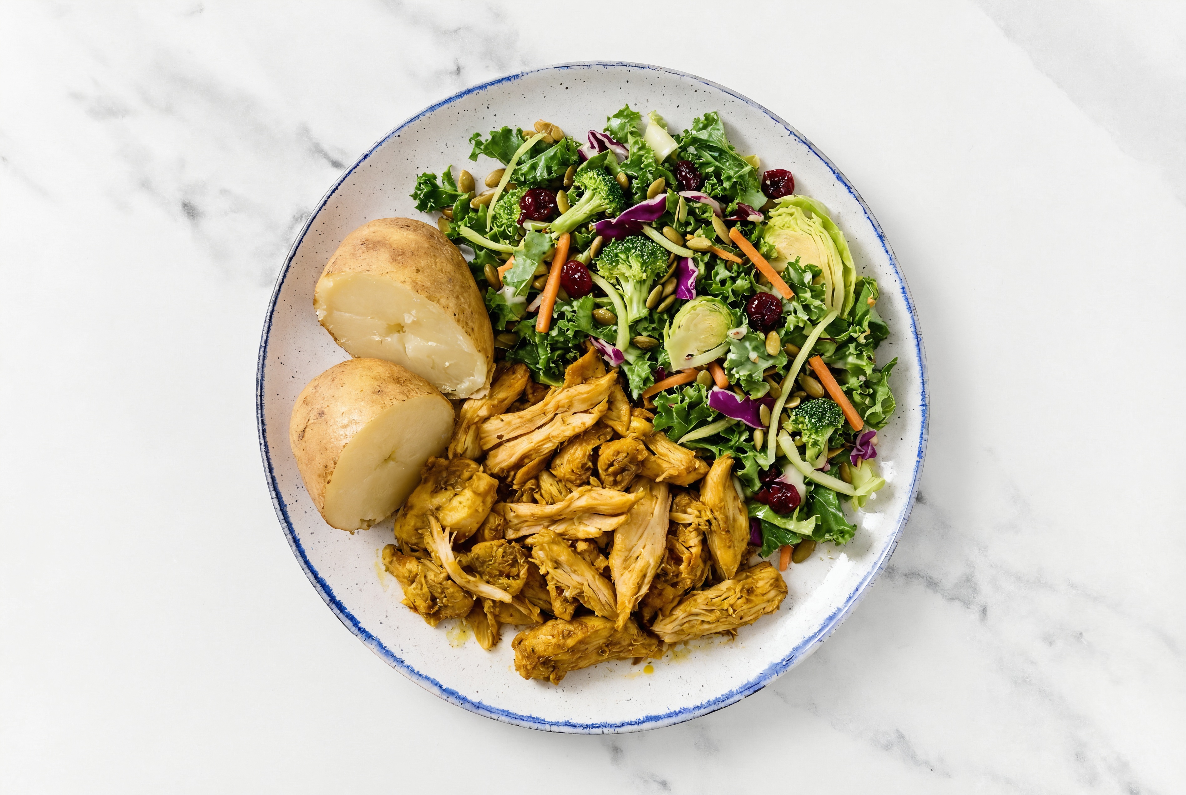  Chicken Shawarma with Kale Side Salad