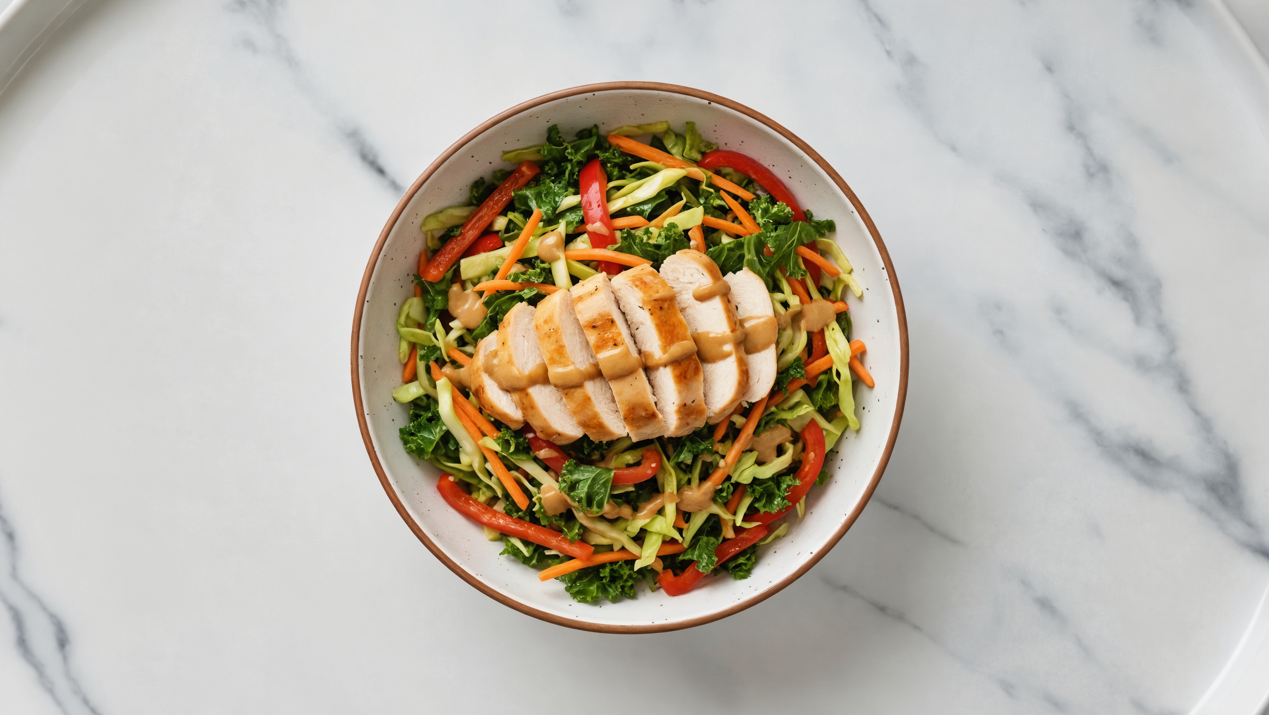 Thai Peanut Chicken Super Salad