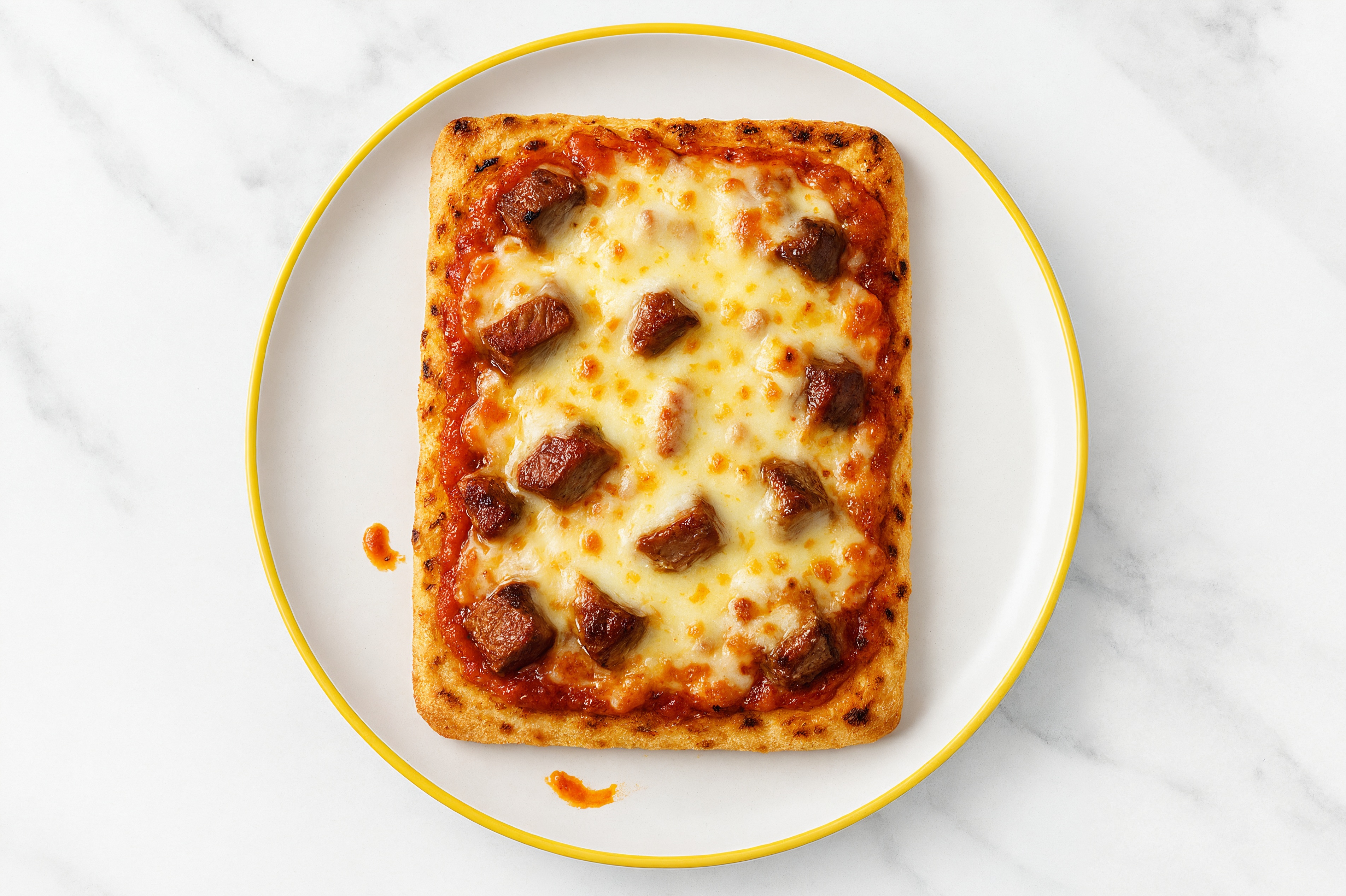 Classic Sirloin Pizza with Shredded Mozzarella Cheese