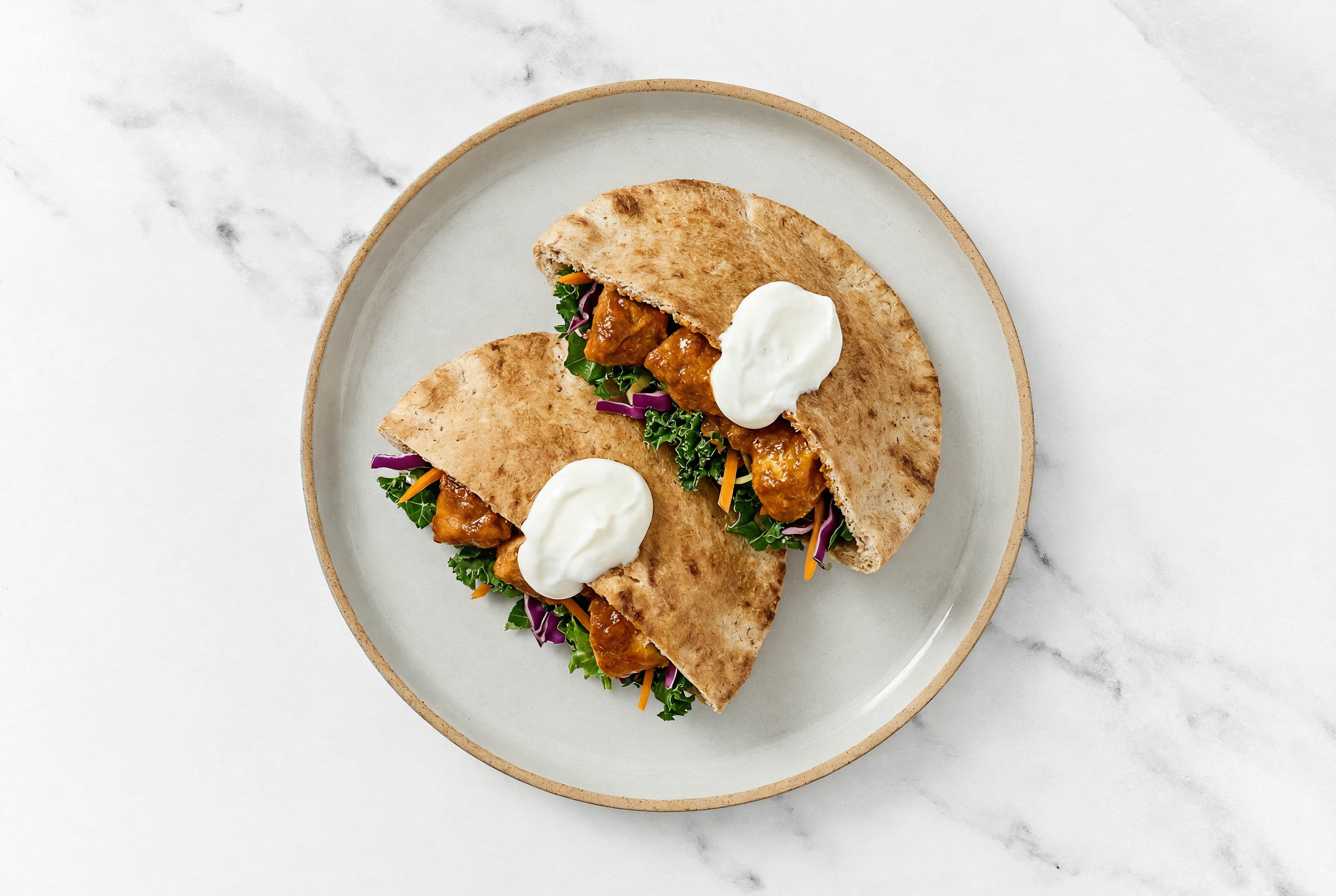  Rainbow Chicken Tandoori Whole Grain Pita Pockets