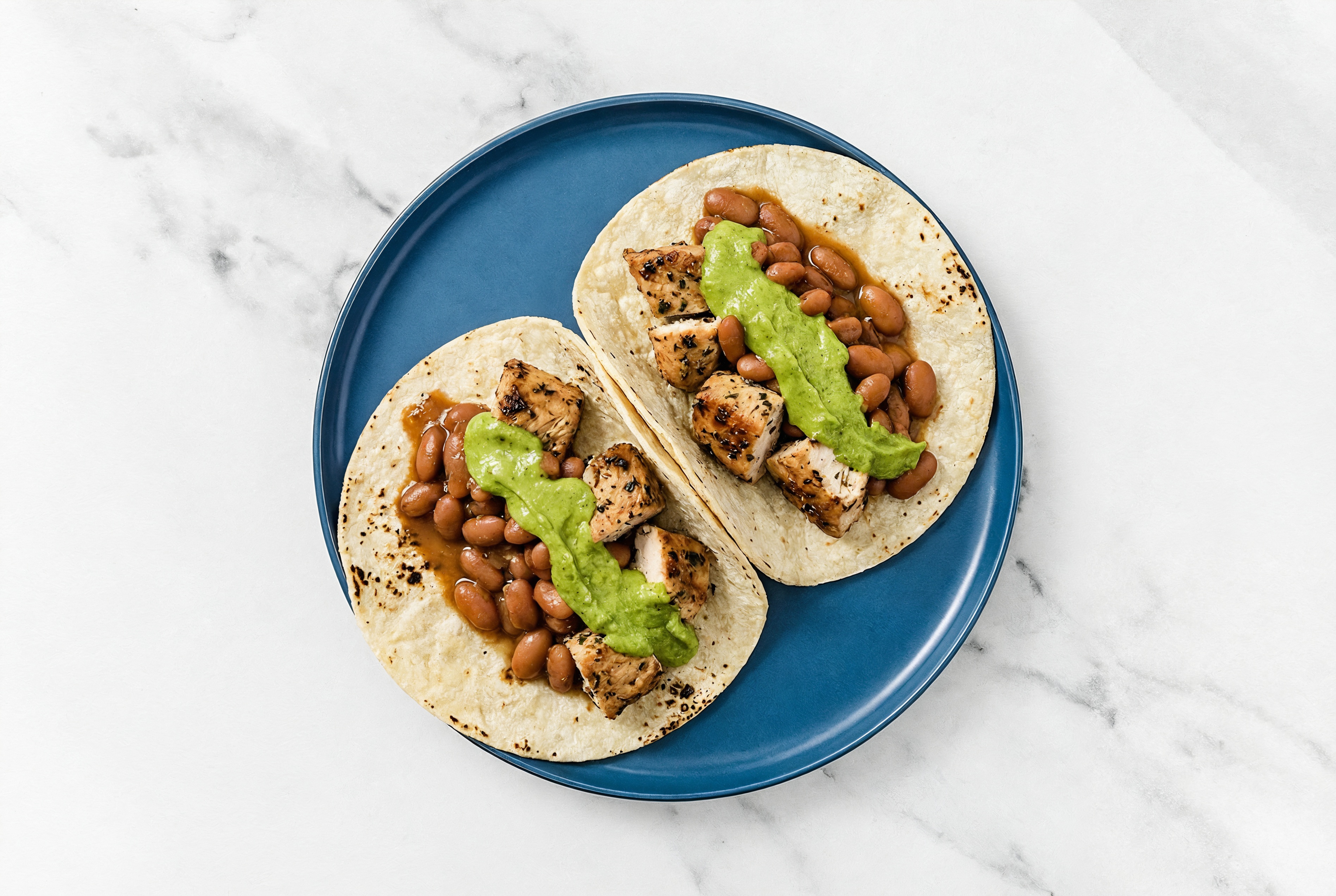 Hearty Chipotle Turkey Tacos with Avocado & Pinto Beans