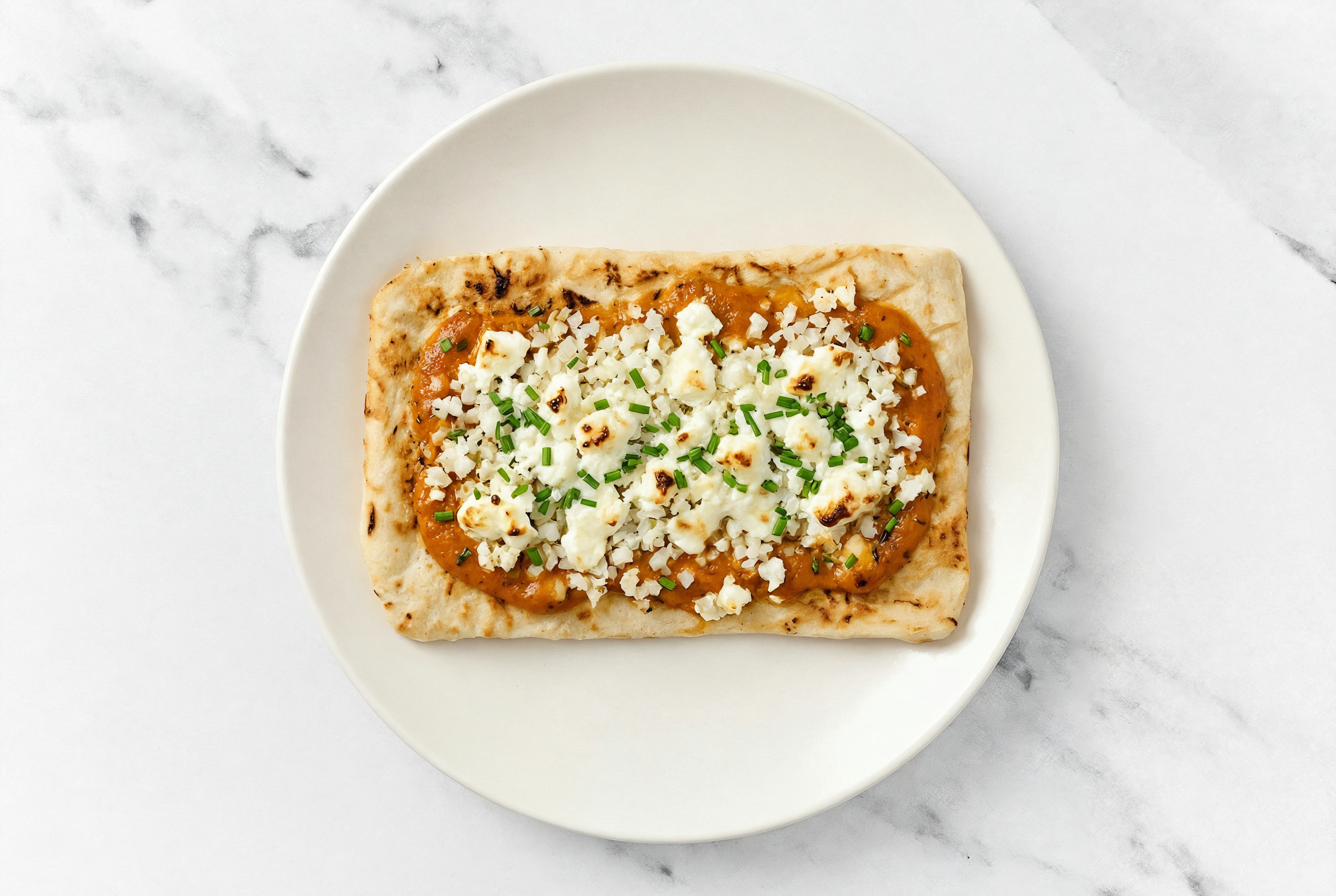 Cauliflower Tikka Masala Wood Grilled Pizza Crusts