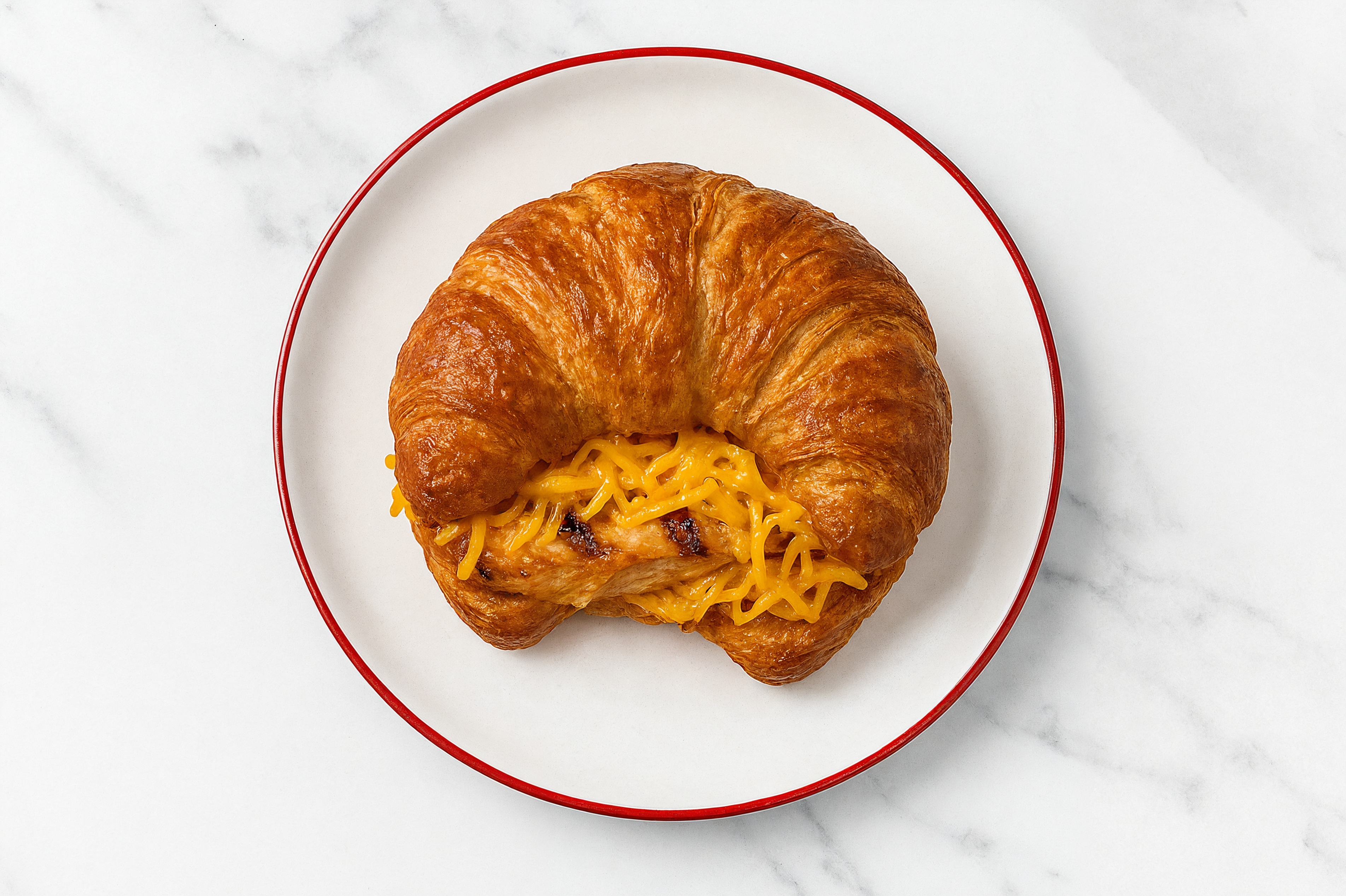 Herby Cheesy Blackened Chicken Melt with Shredded Sharp Cheddar Cheese
