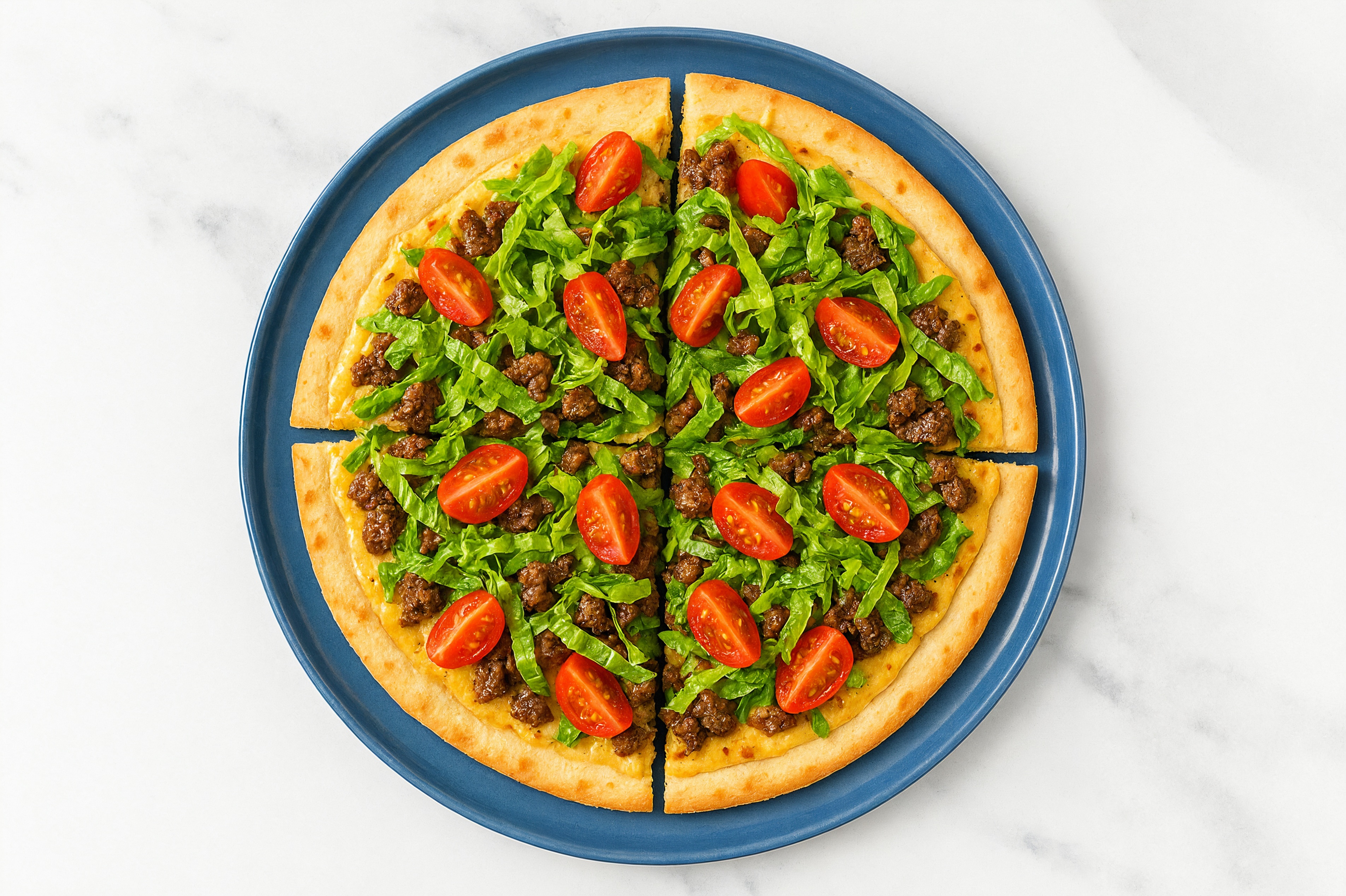Herby Creamy Cheeseburger Gluten-Free Pizza Crusts