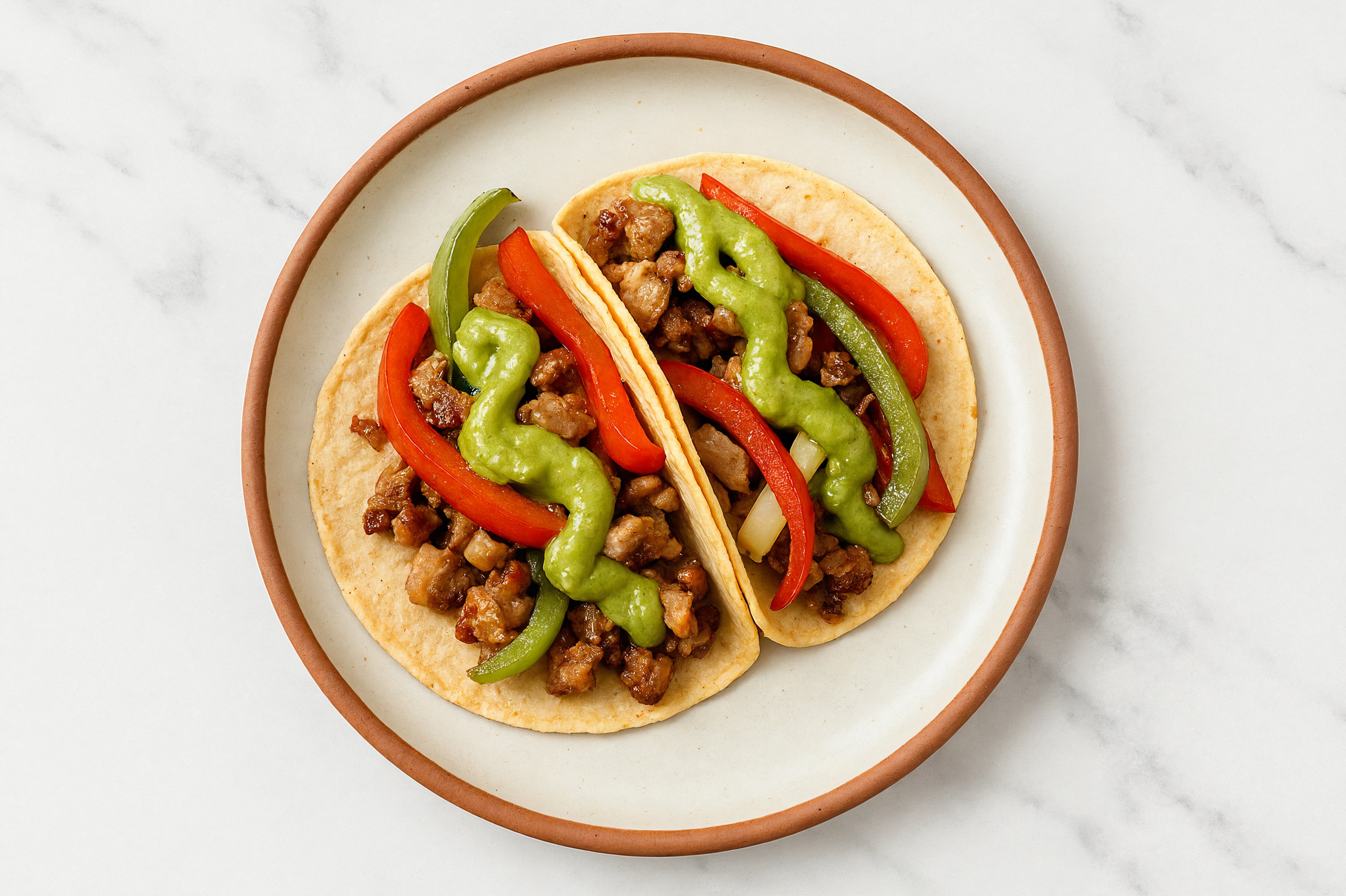 Carnitas Fajitas Almond Flour Tacos