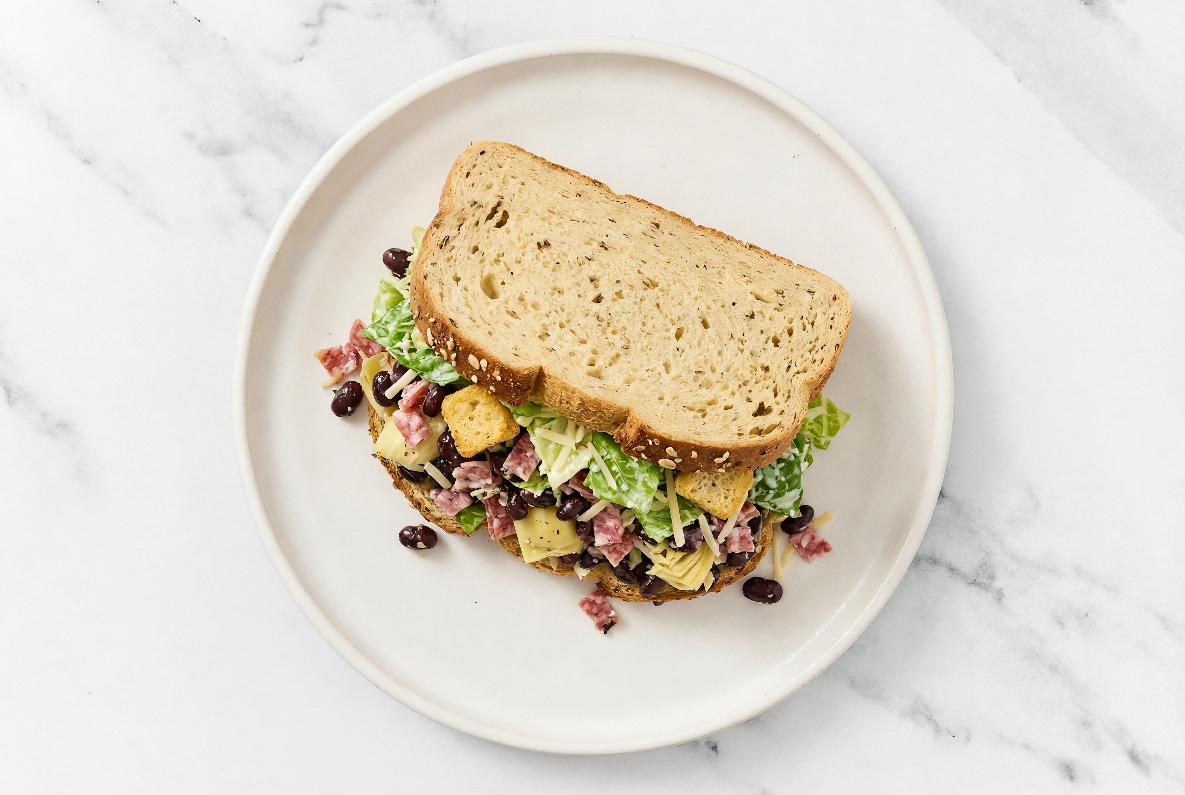 Savory Chopped La Scala Sandwich
