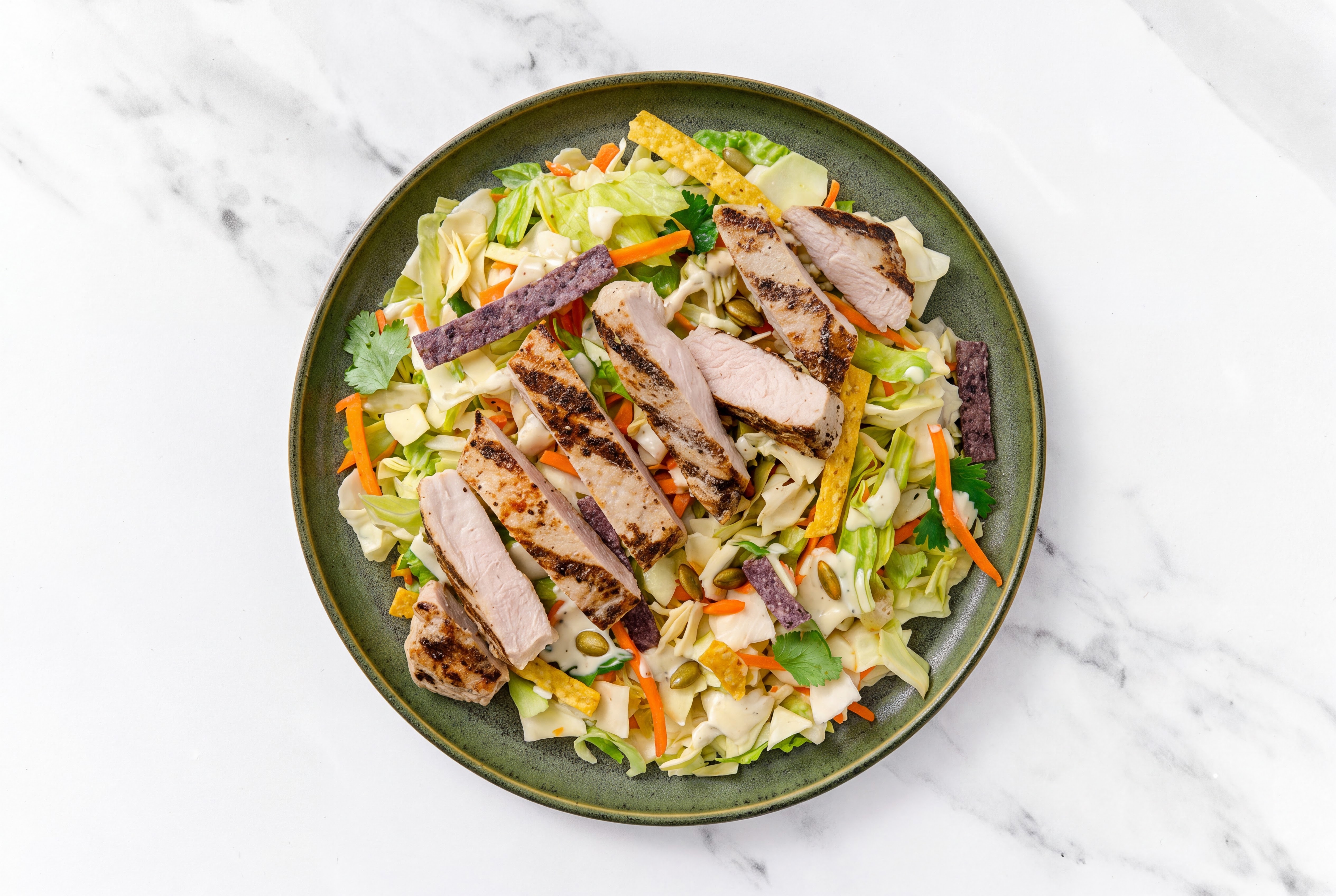 Pork Chop Southwest Salad