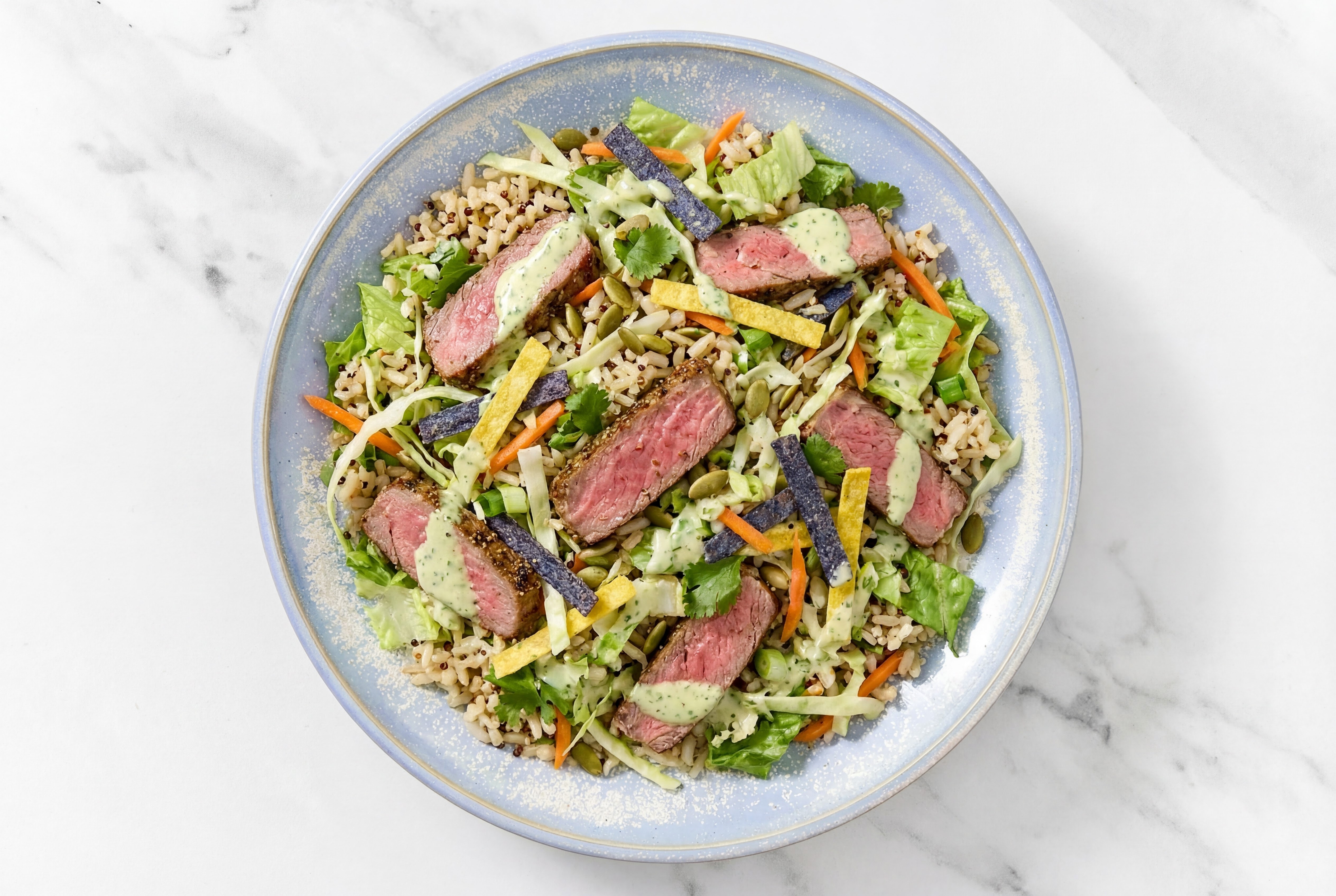 Southwestern Flank Steak Grain Bowl