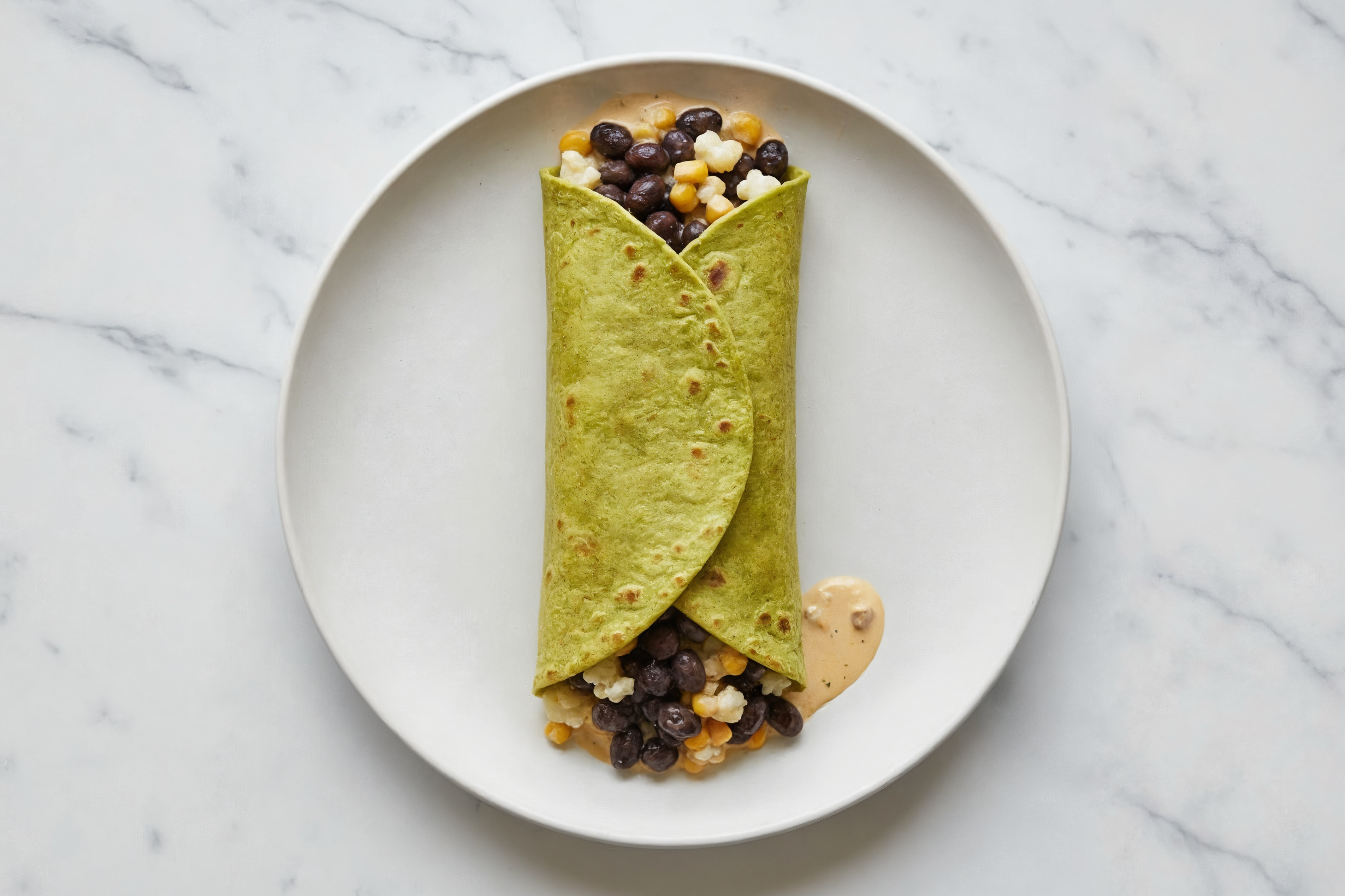  Cuban Spiced Black Beans Bean + Mexican Street Corn Tacos with Side of Cauliflower Rice