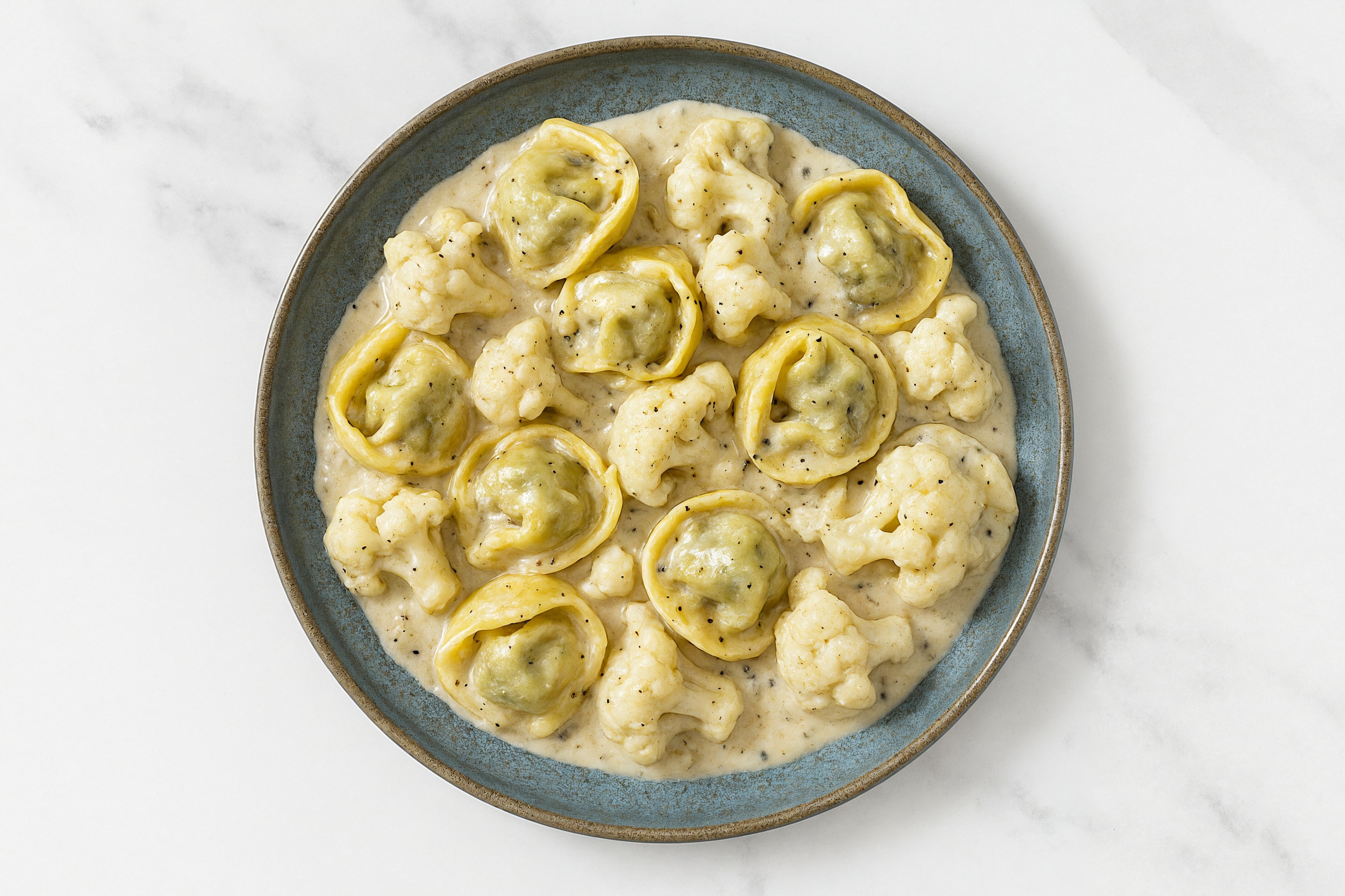 Truffle Tortellini with Cauliflower