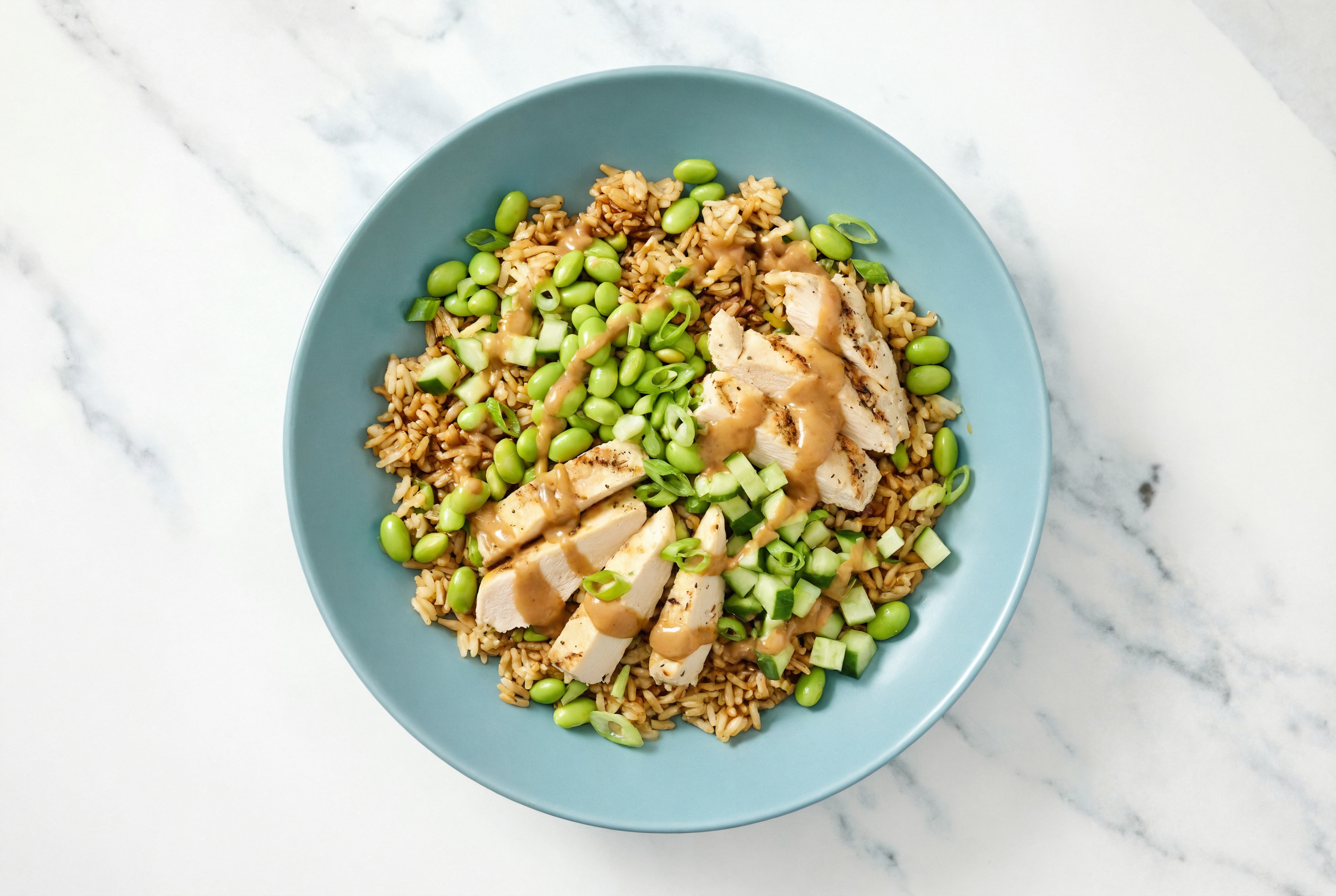 Protein-Packed Crispy Rice Fusion Bowl