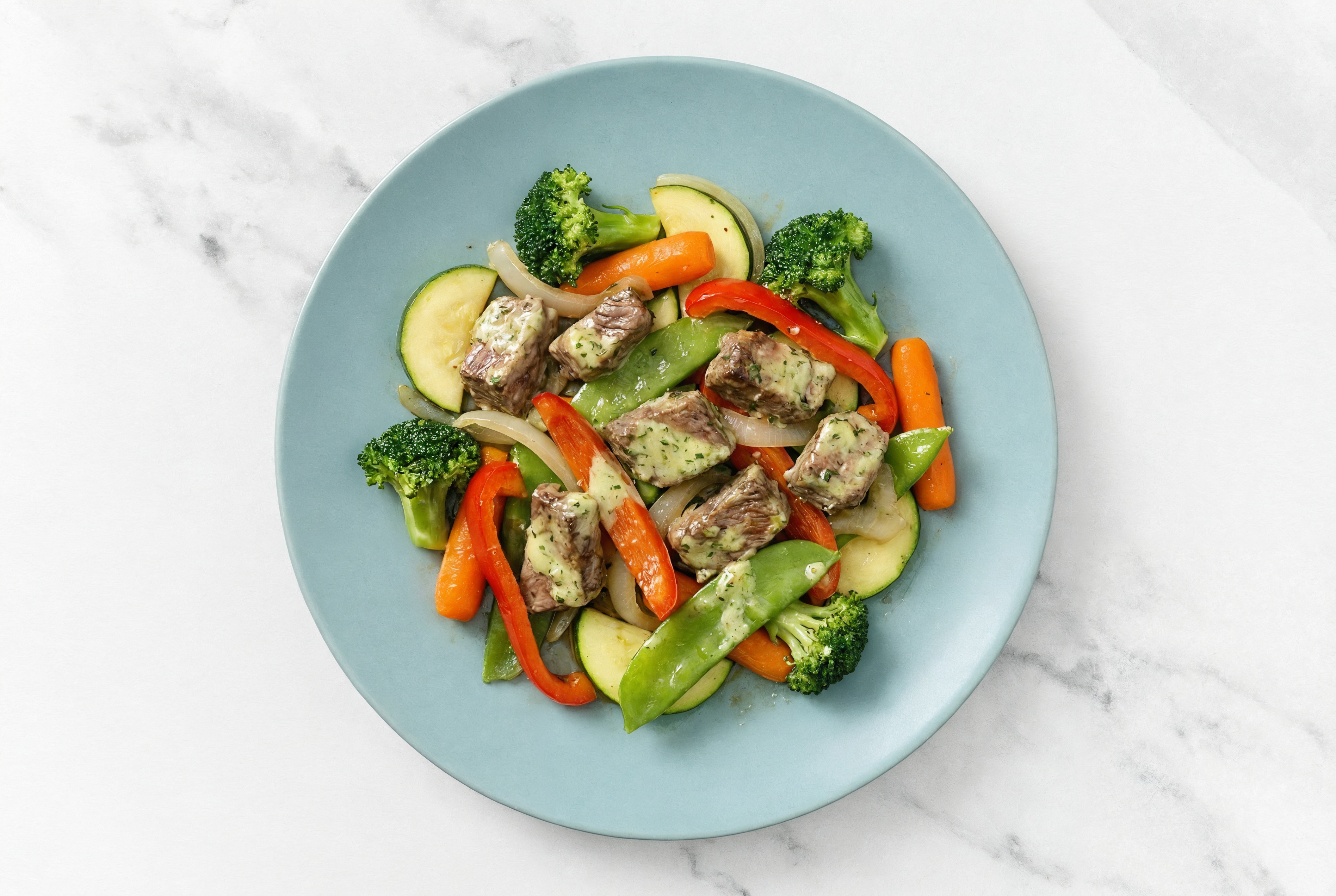 Jalapeño Baked Flank & Veggies