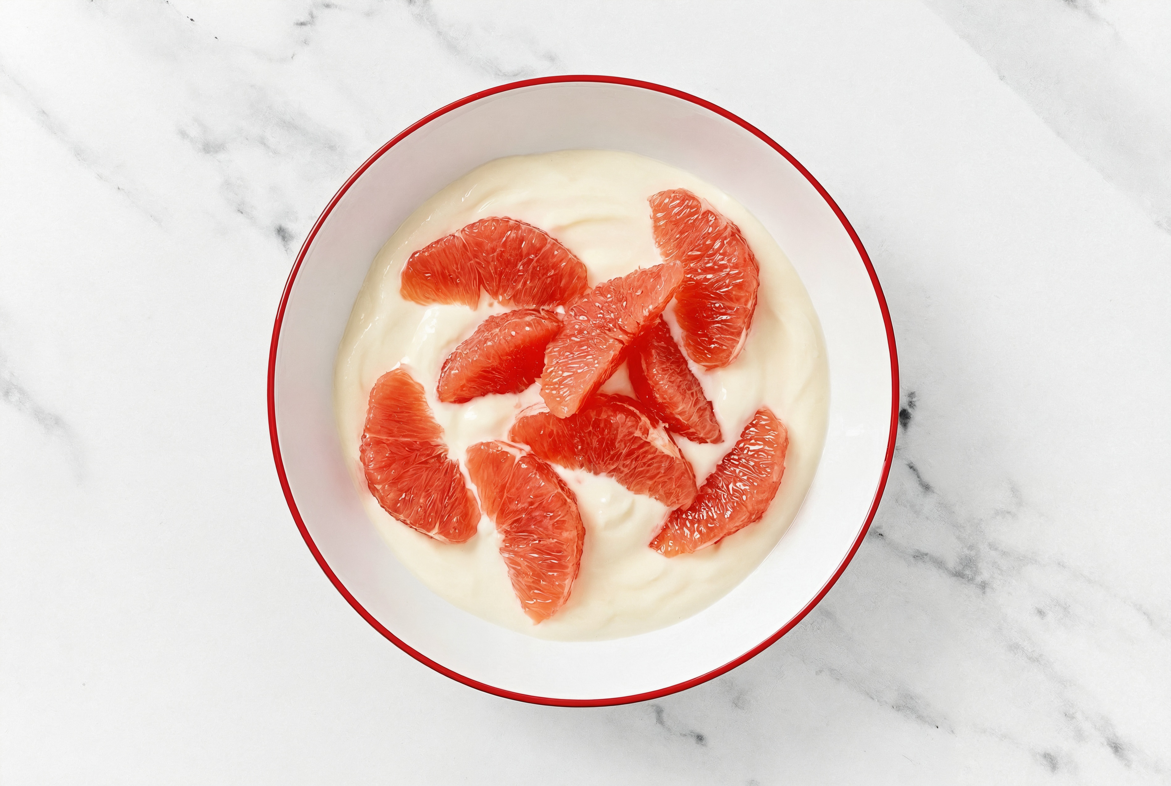 Vanilla Cup Yogurt + Grapefruit